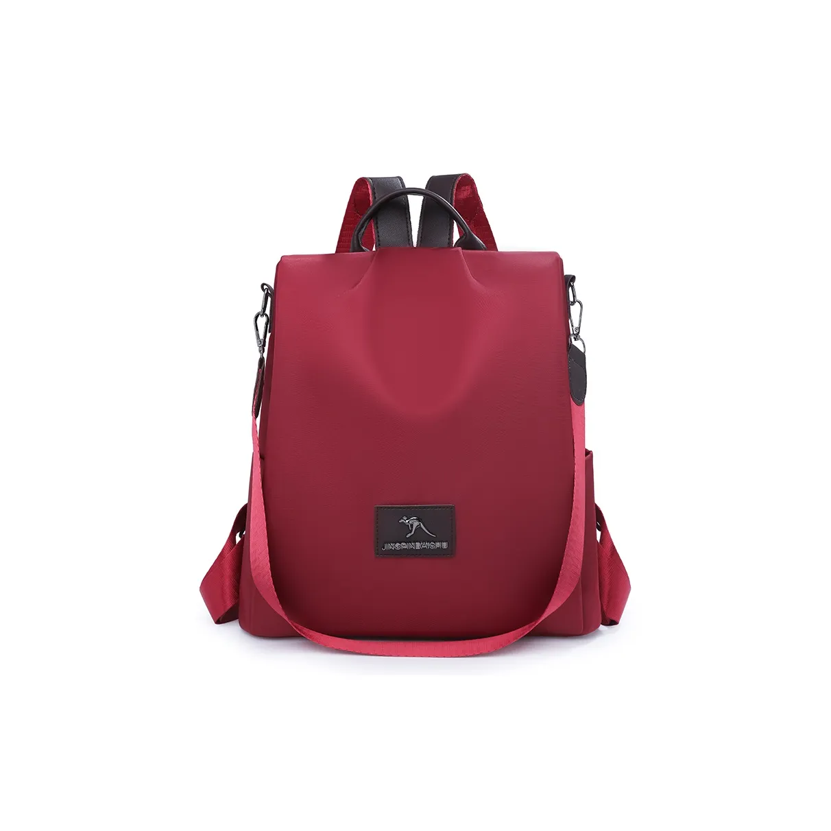 WXRX Нейлон Рюкзак Стандартный Унисекс Хаки Красный Бежевый Черный