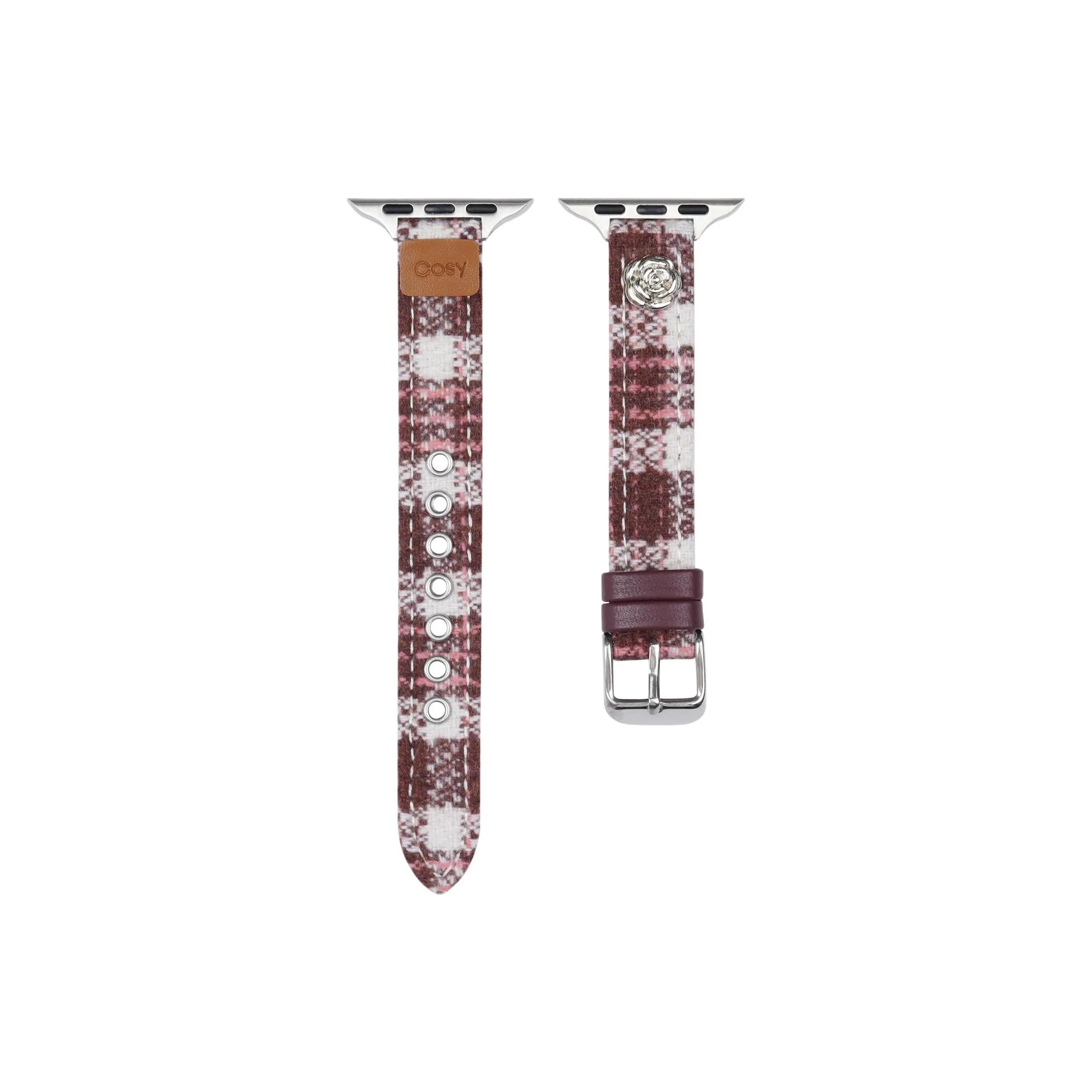 TAOGLU Ремешок Apple Совместимость Шерсть Кожа Материал