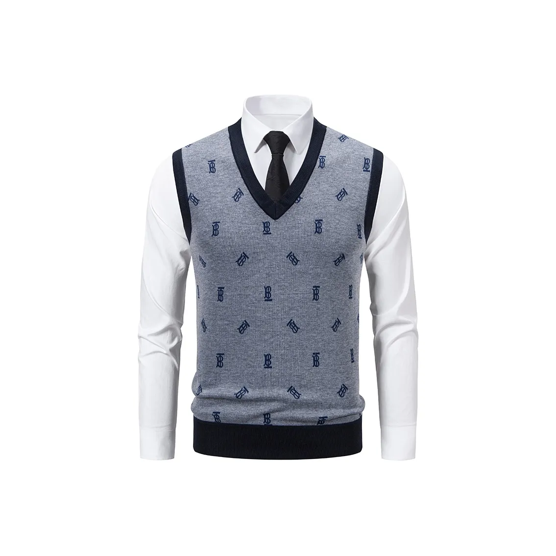 H YXIANG Серый Цвет Мужские Майки