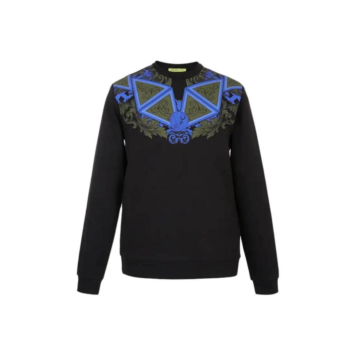 VERSACE JEANS Синий Черный Мужской Свитшот