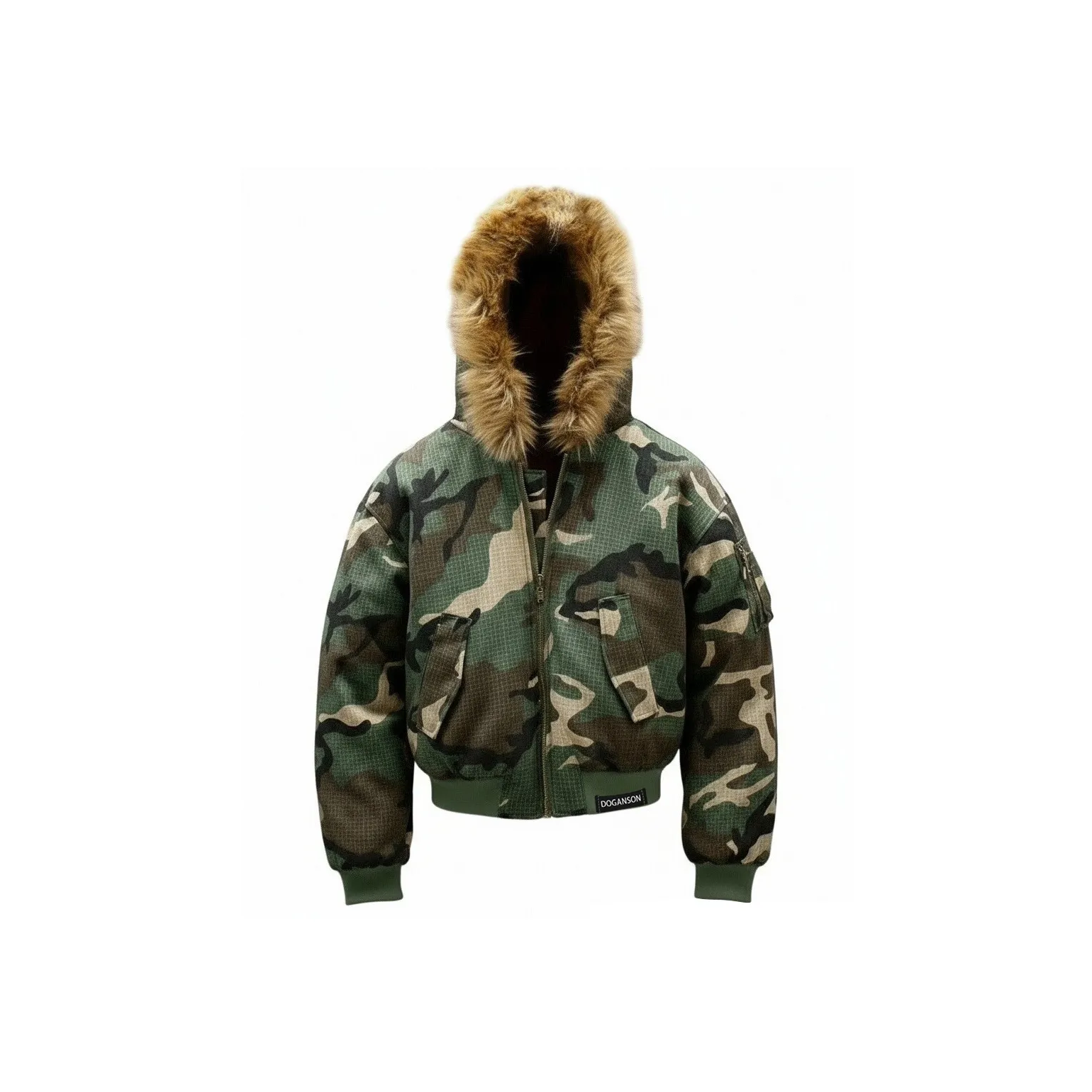 DOGANSON Камуфляж [Нет Ткань Этикетка Версия] Унисекс Пуховики