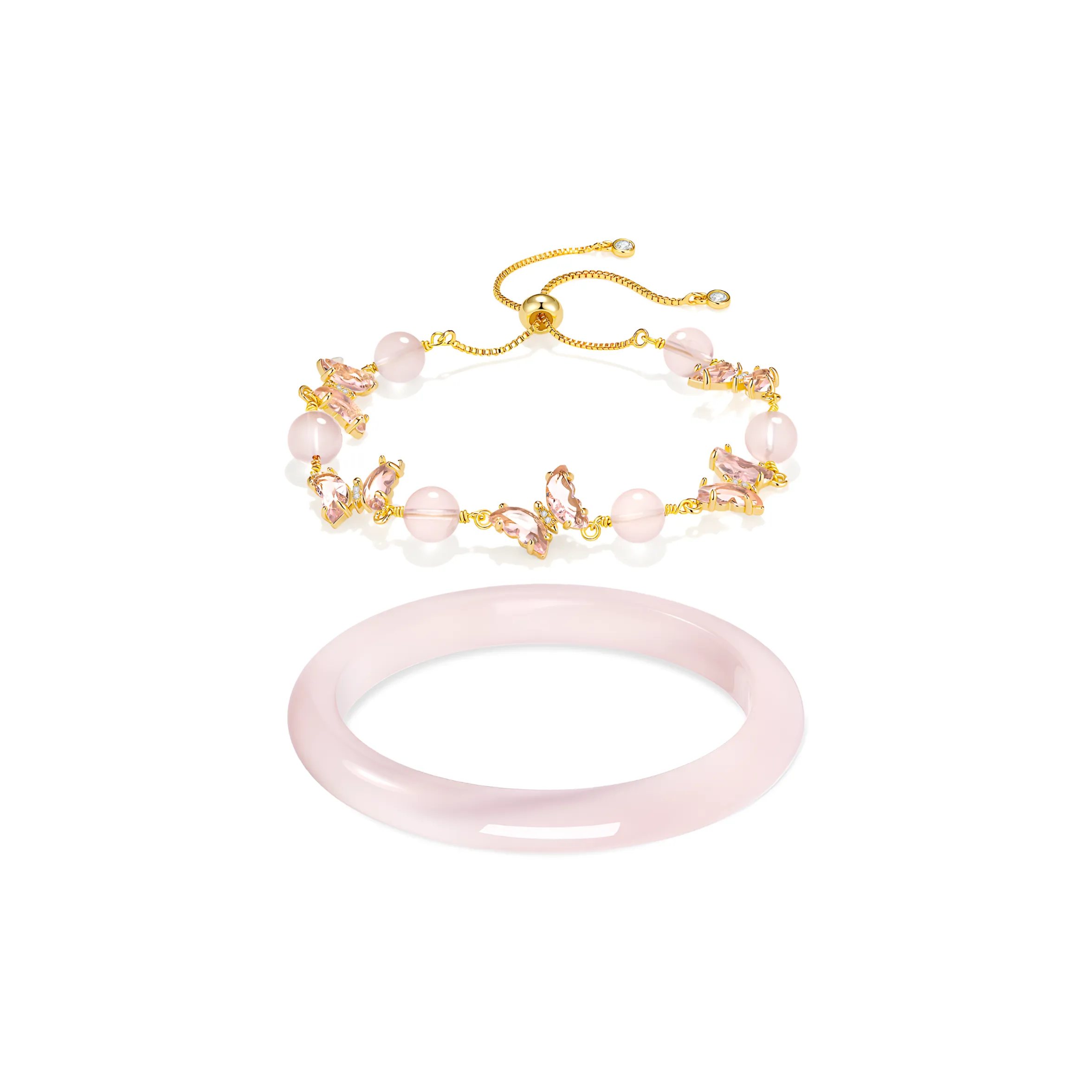 Mount Wutai Стекло Кошачий глаз Браслеты Женские