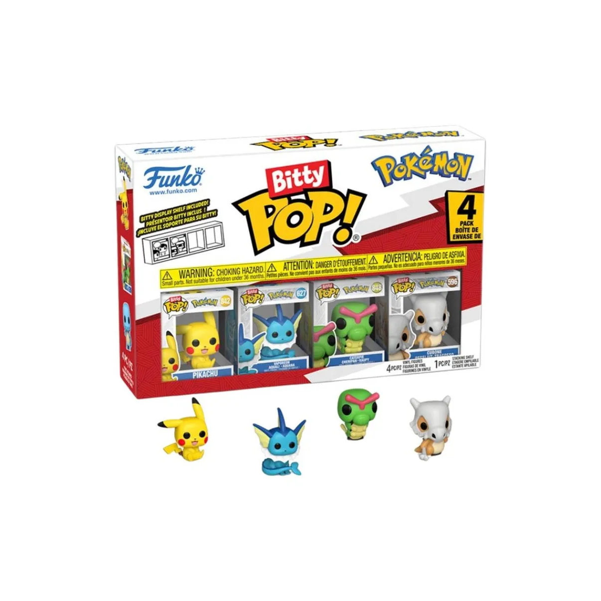 Funko Pokémon Pikachu 4 шт Коллекция фигурок в стиле Chibi