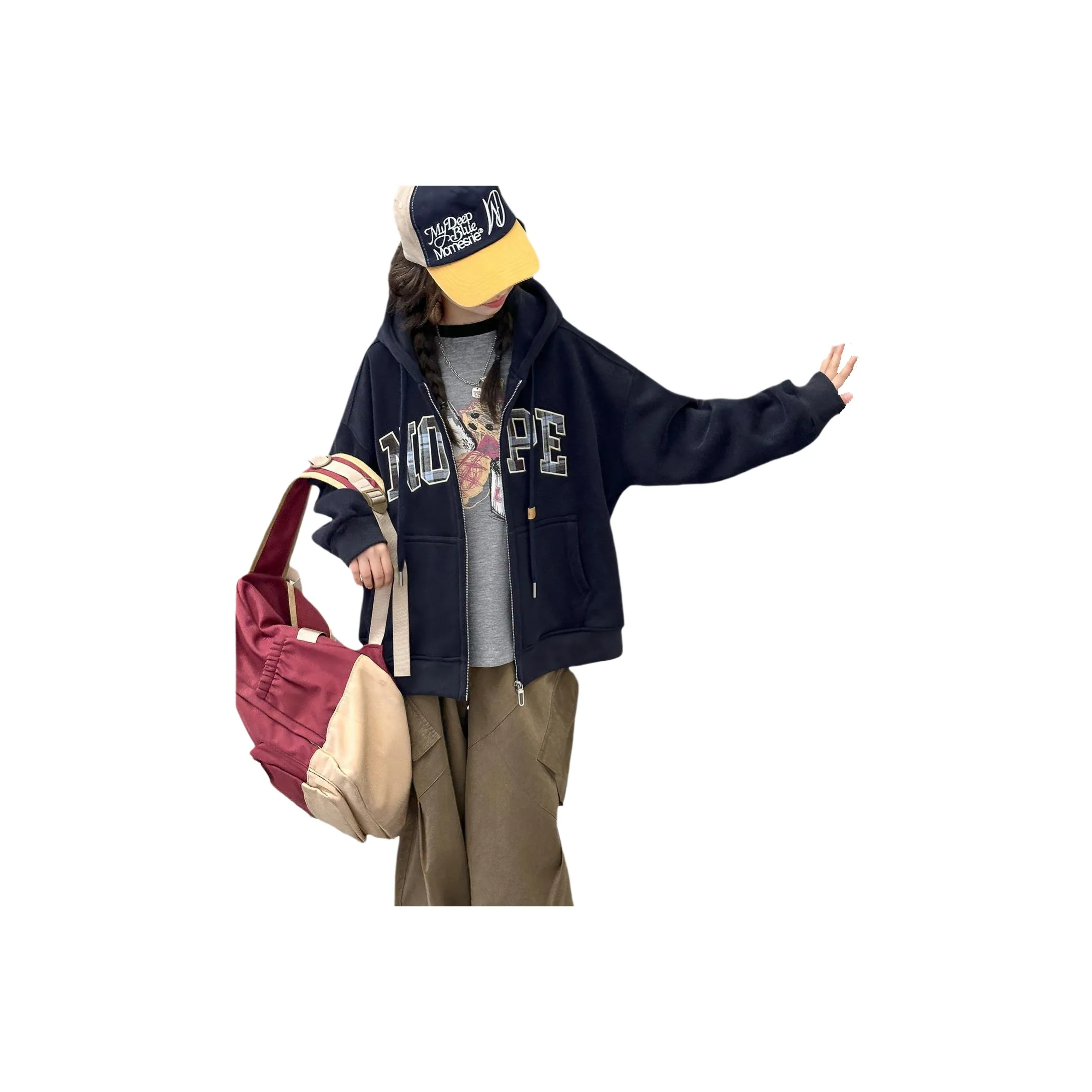 Because No С флисовой подкладкой Бейсбольная куртка для детей