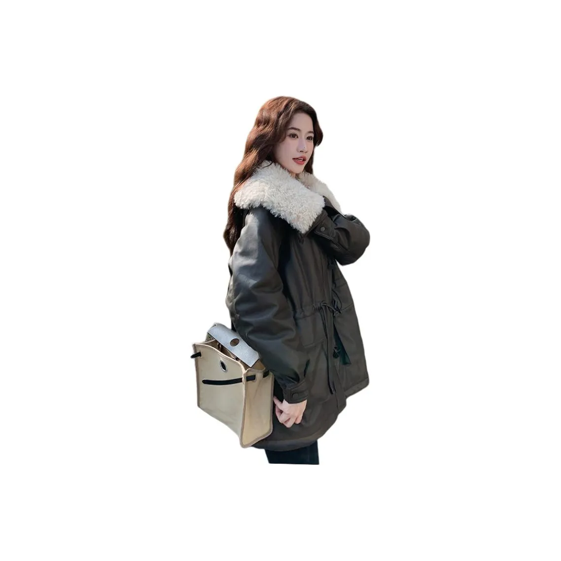 MEXICAN Пуховая куртка из кожи куртка женская