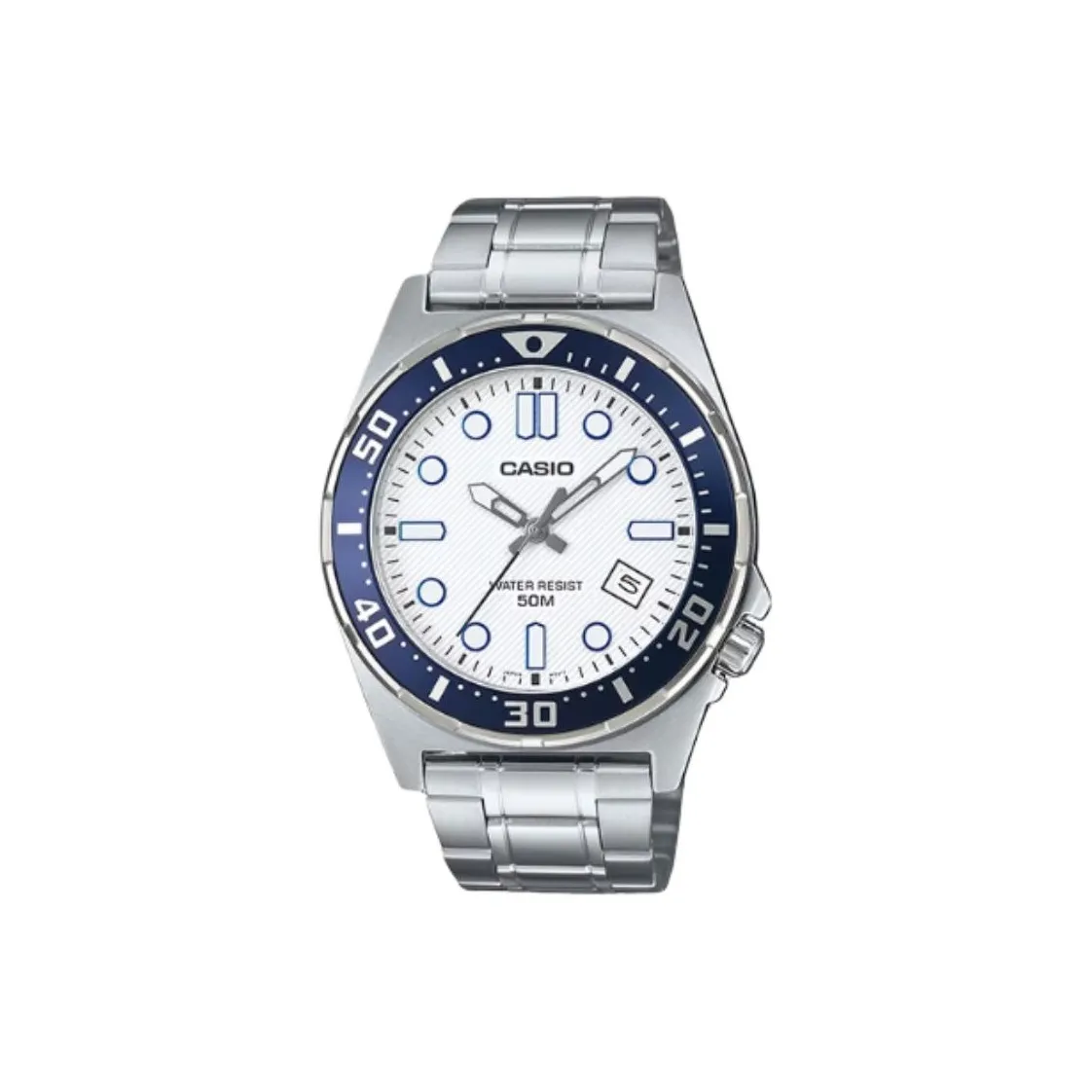 CASIO Analog Pointer Collection Кварцевый механизм нержавеющий стальной ремешок мужские часы черный циферблат