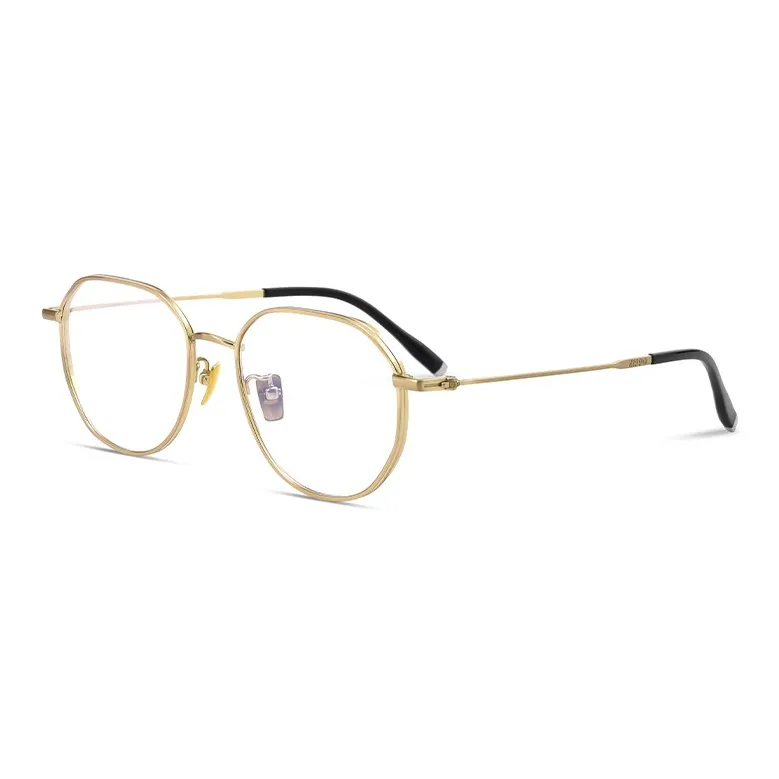 ZIPPO Чистый титан Овал Очки с диоптриями Женские Роскошное золото