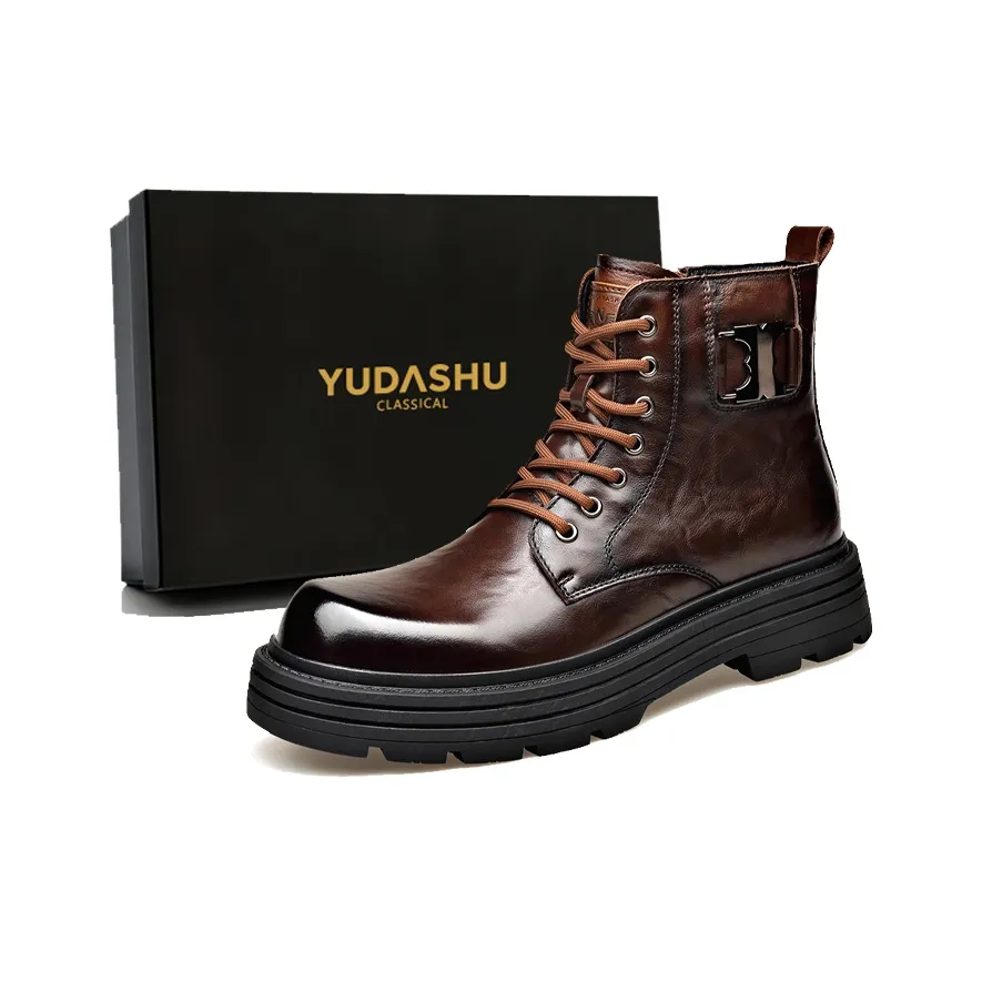 YUDASHU Короткий Мартин Ботин Мужской