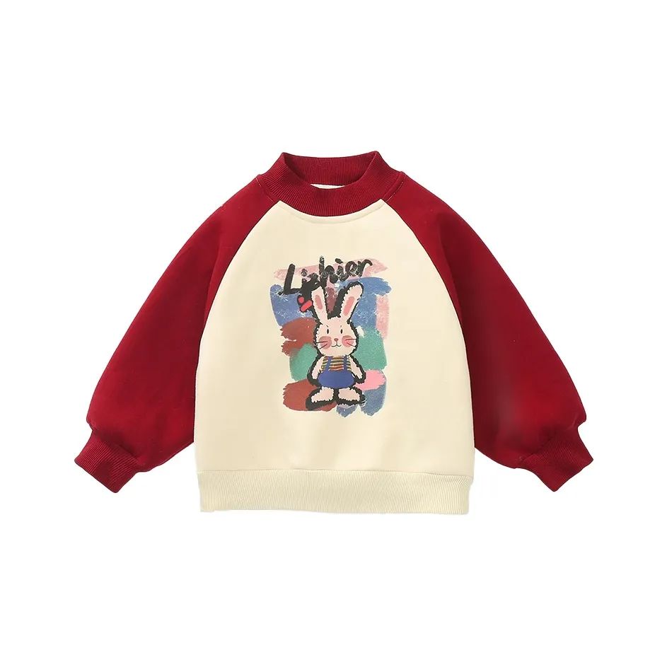 SHIBU Сяо Мин Дом L117 Цифровой Принт С флисовой подкладкой Худи Свитшоты Анкора Красный Предшкольные Свитшоты