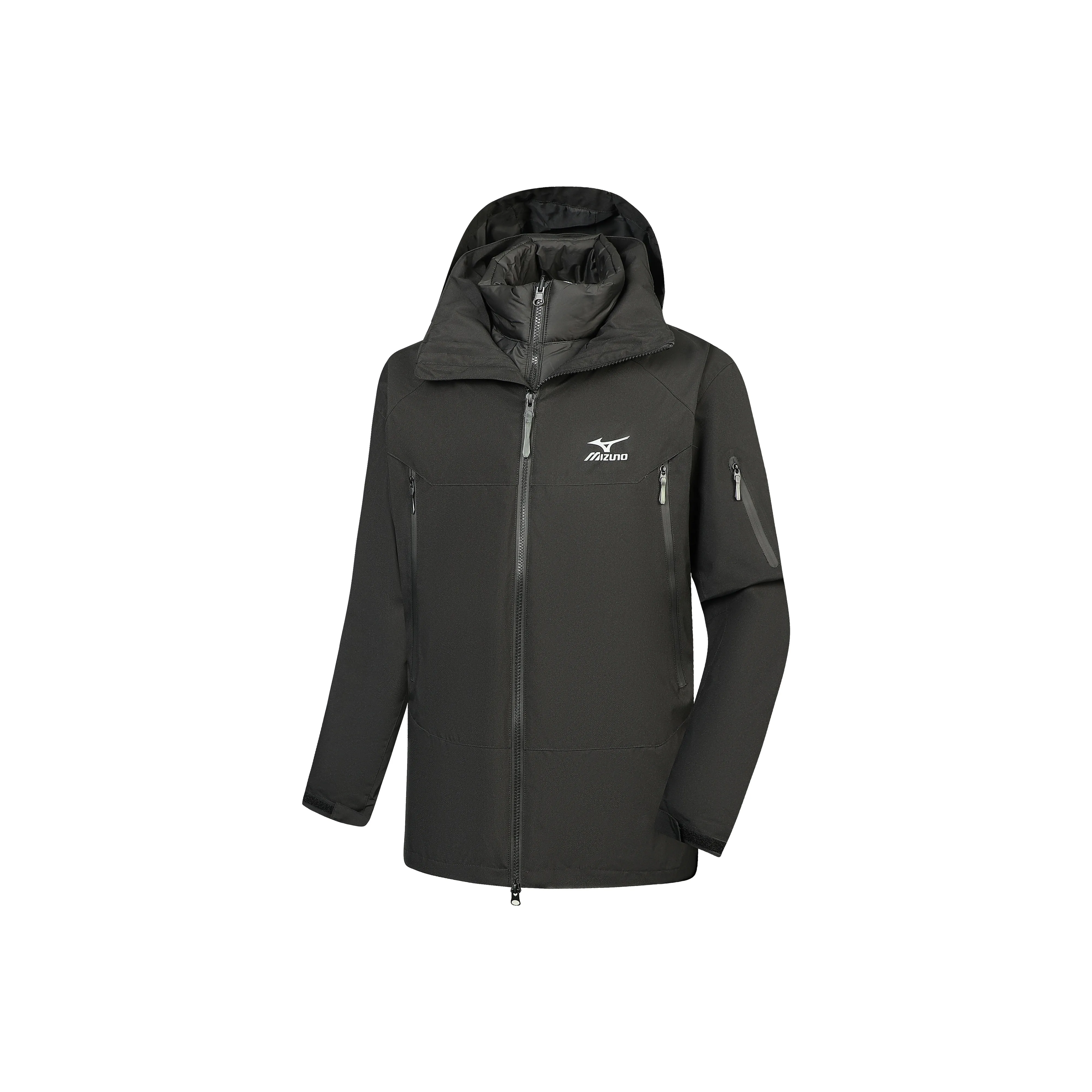 Mizuno Городская жизнь Путешествие Коммутирование Термический Устойчивый к истиранию Водонепроницаемый Ветрозащитный Ветровка Унисекс