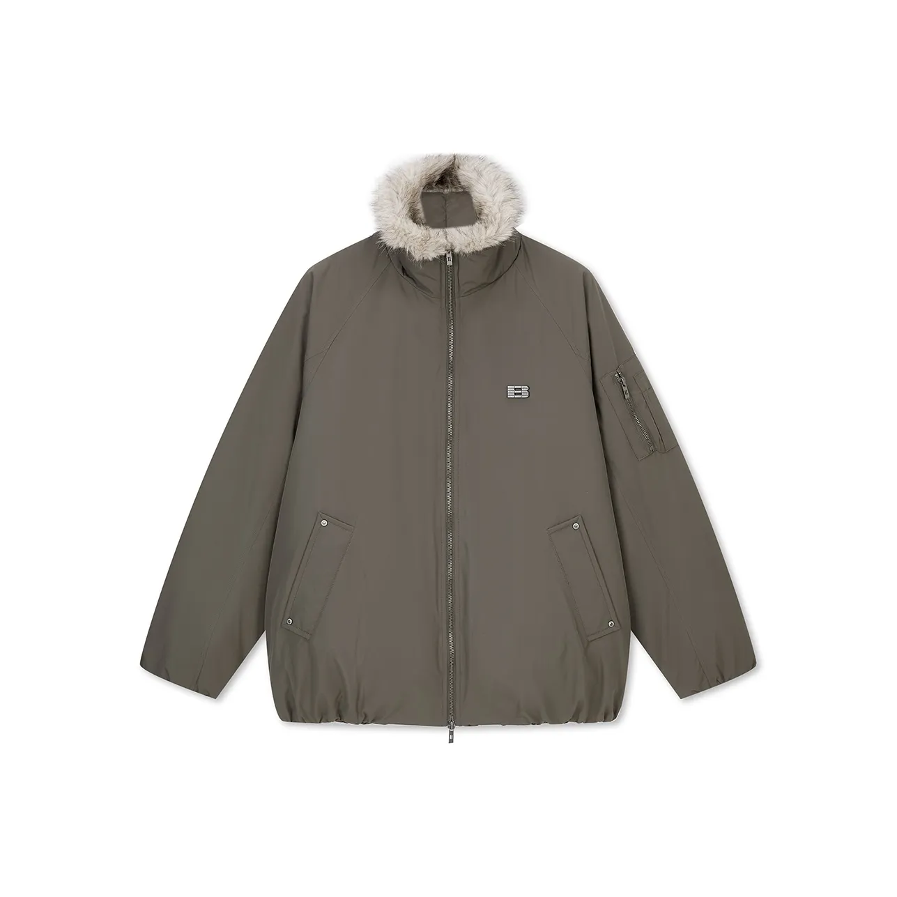 BONELESS Кофейный коричневый унисекс пуховые куртки