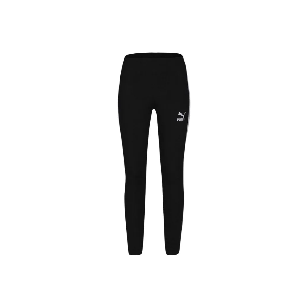 PUMA CLASSICS LOGO T7 Legging Леггинсы Женские Черный