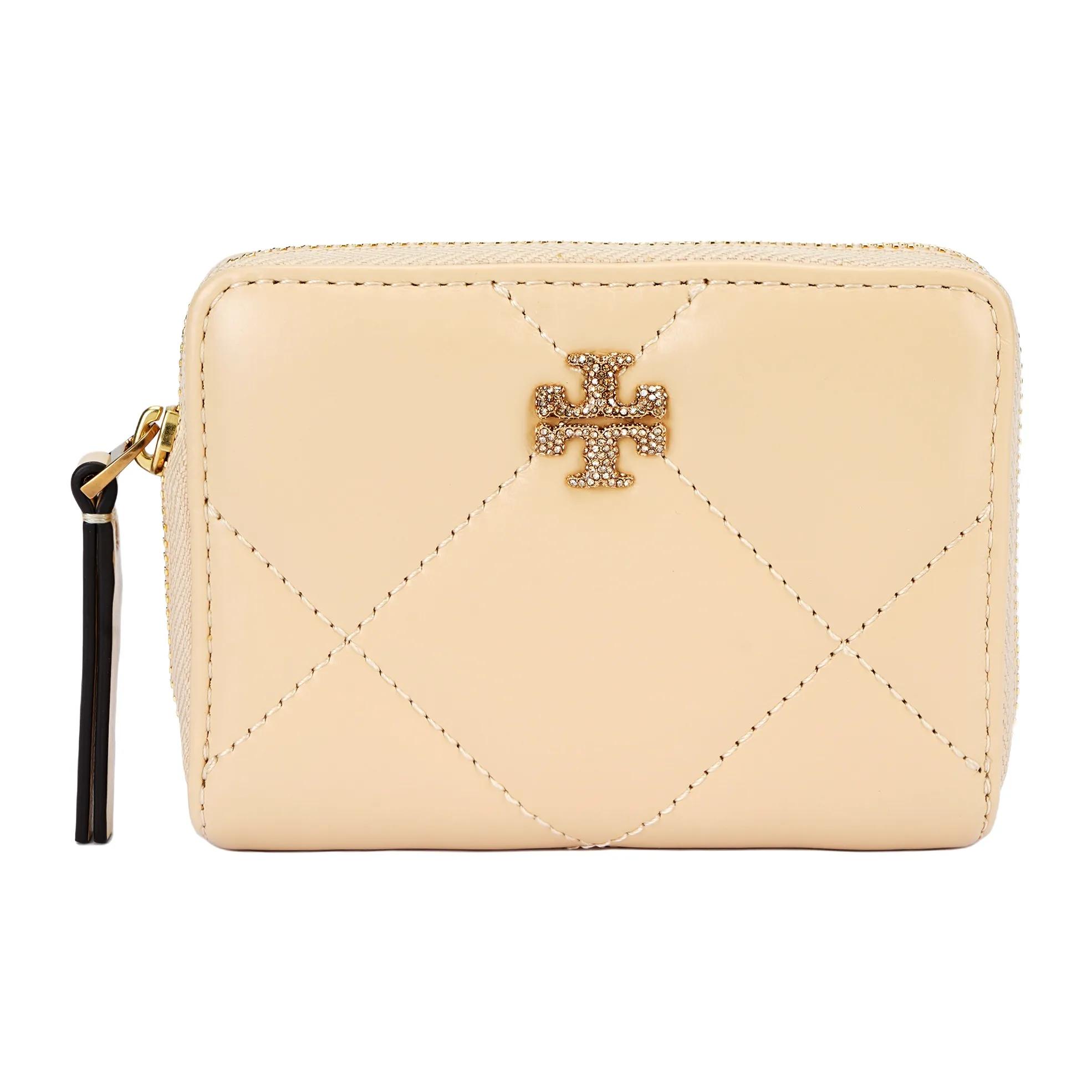 TORY BURCH Kira (Красный) Кожа Кошелек Маленький Женский Ванильный