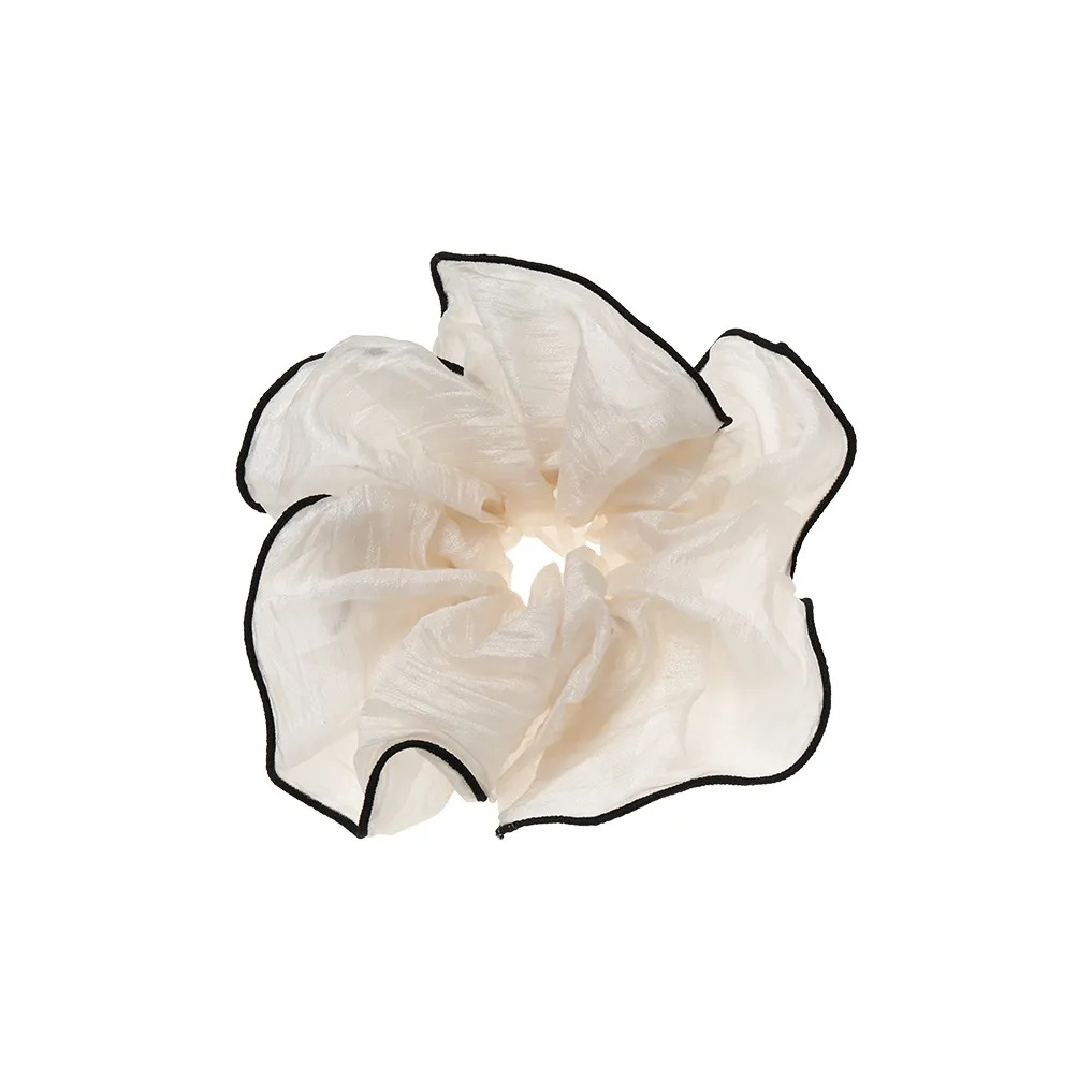 QIMEILA Шифон Ткань Резинки-спирали для волос Женские