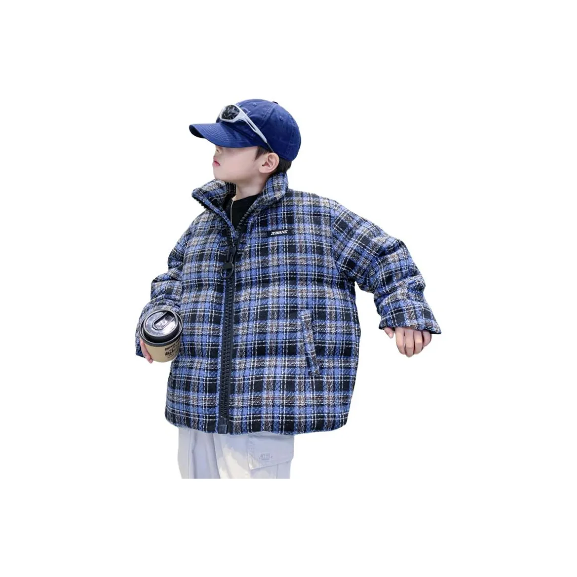 SAIQI Синие Клетчатые Школьные Топы