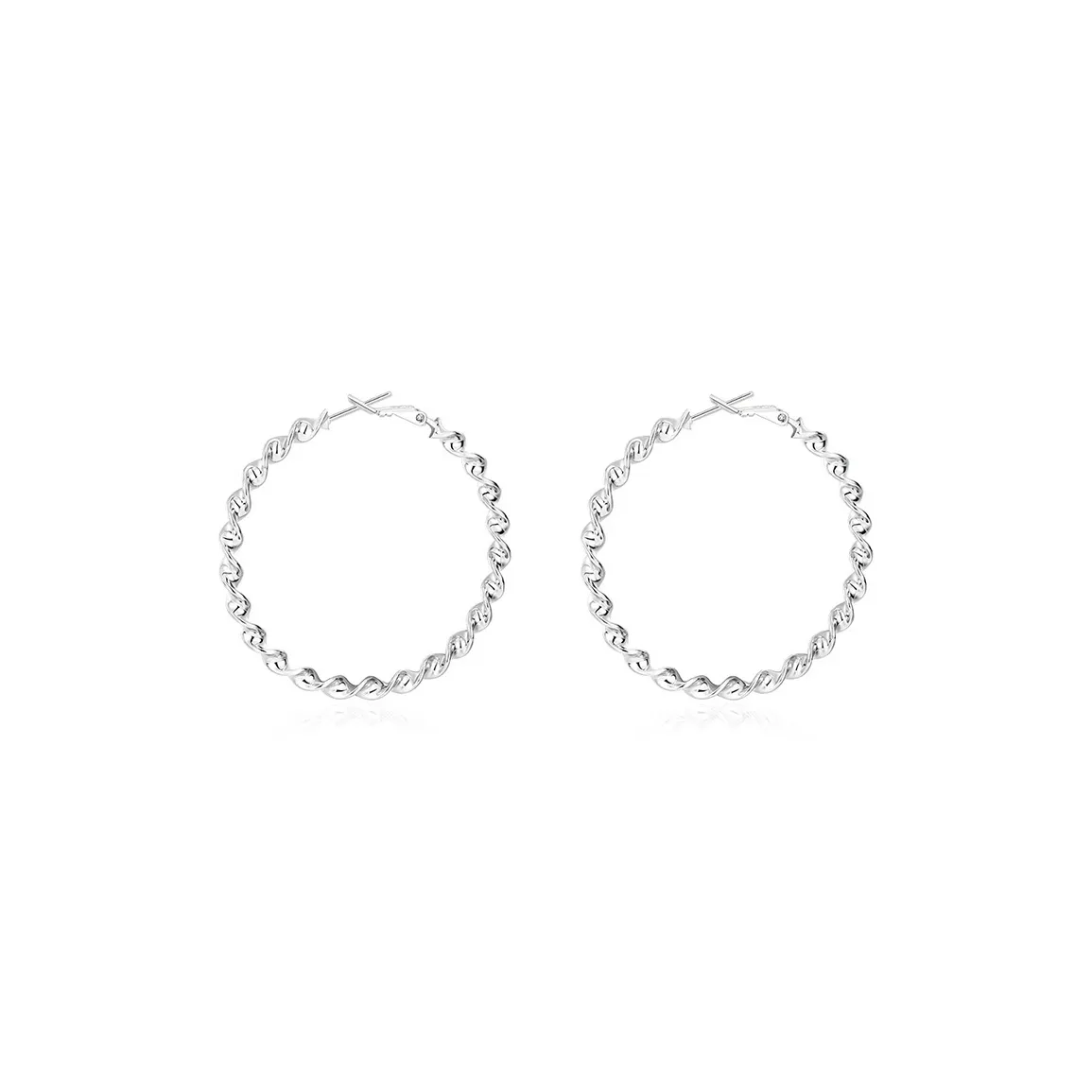 Rhymes Серьги с золотым покрытием из меди женские