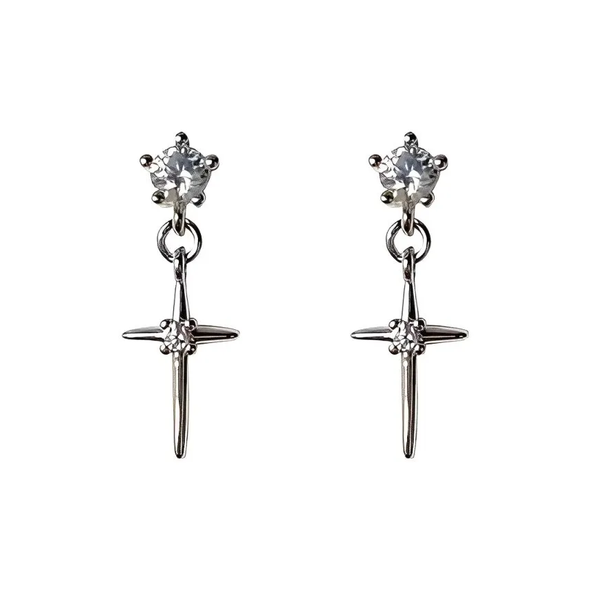 Crisp Creek Серебро S925 Серьги-гвоздики Женские