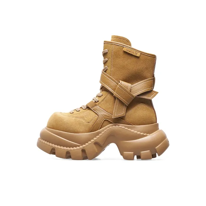 KNKW Martin Boots Caramel Women's