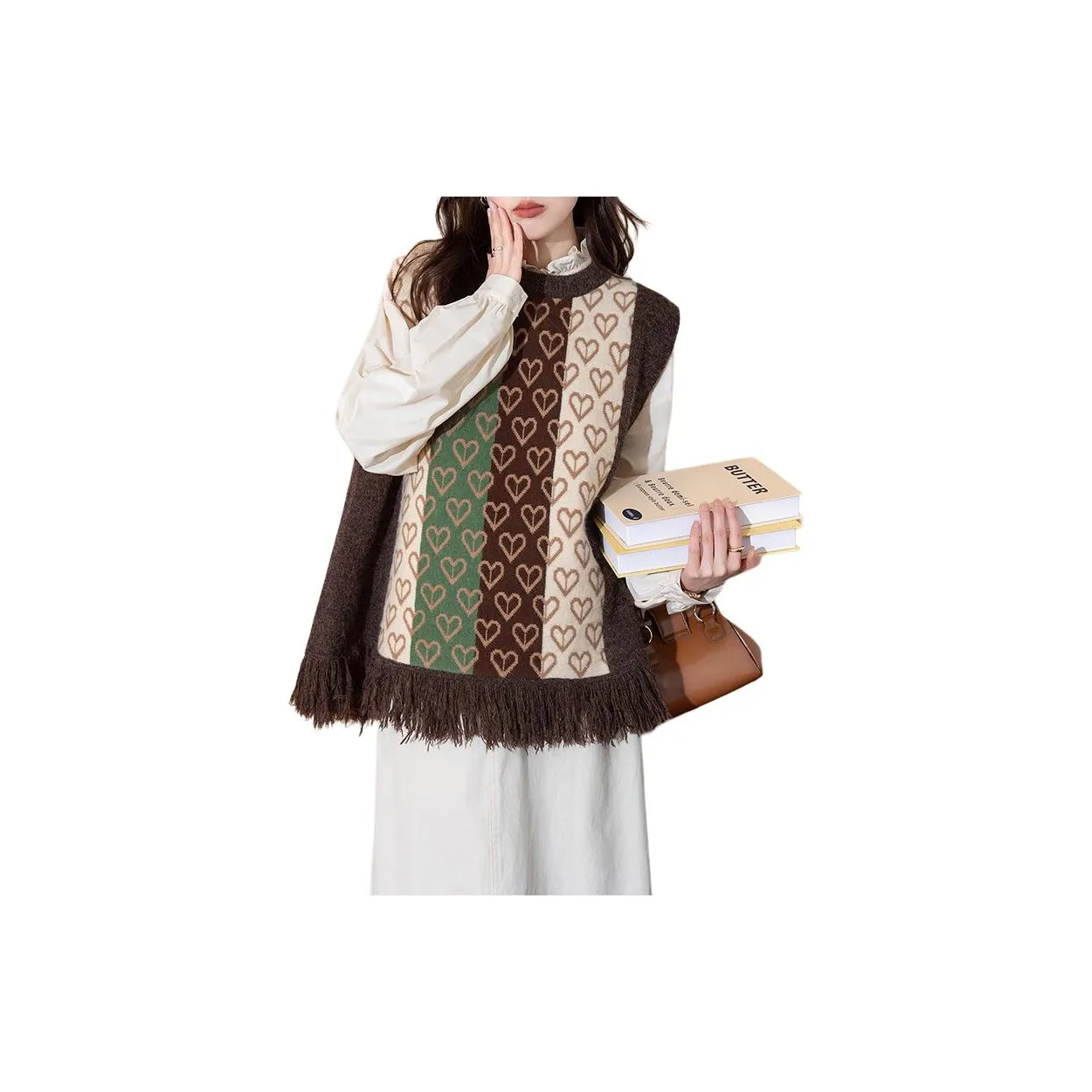 Tonlion Кофе Женские Трикотаж