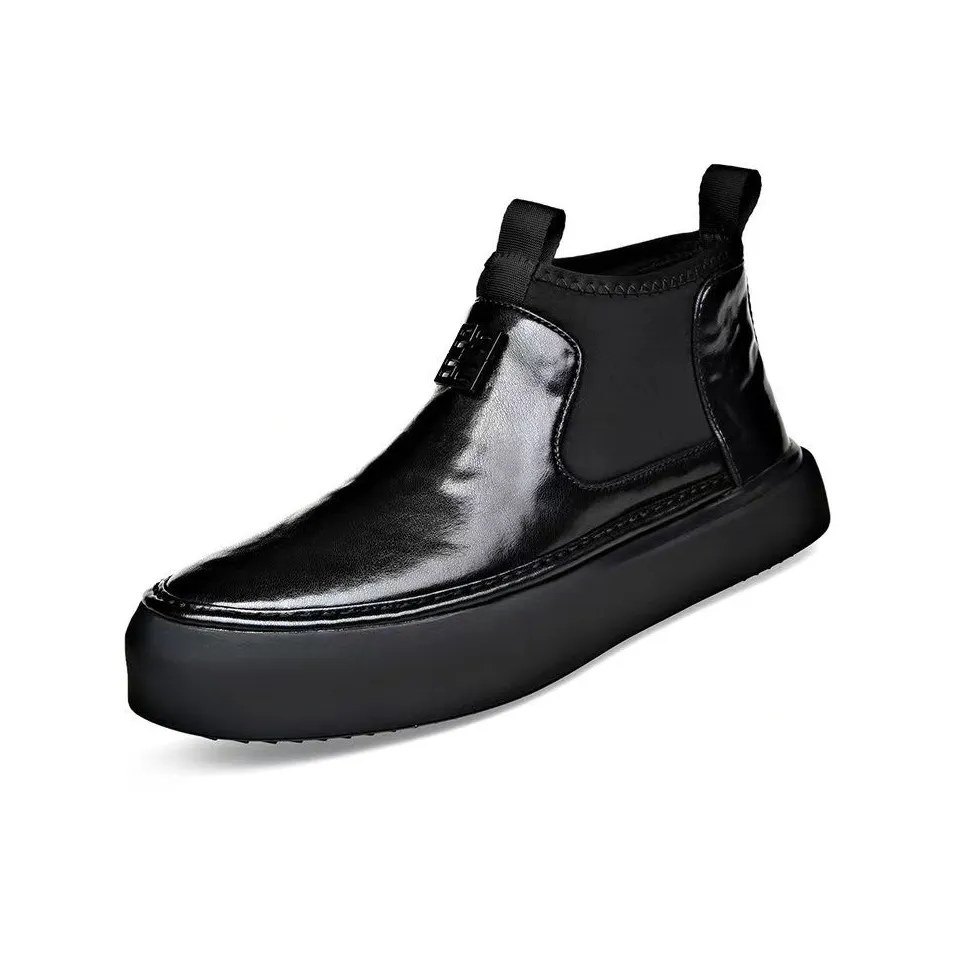 Dunnu Ankle Длина (размер в длину) Челси Мужской Черный