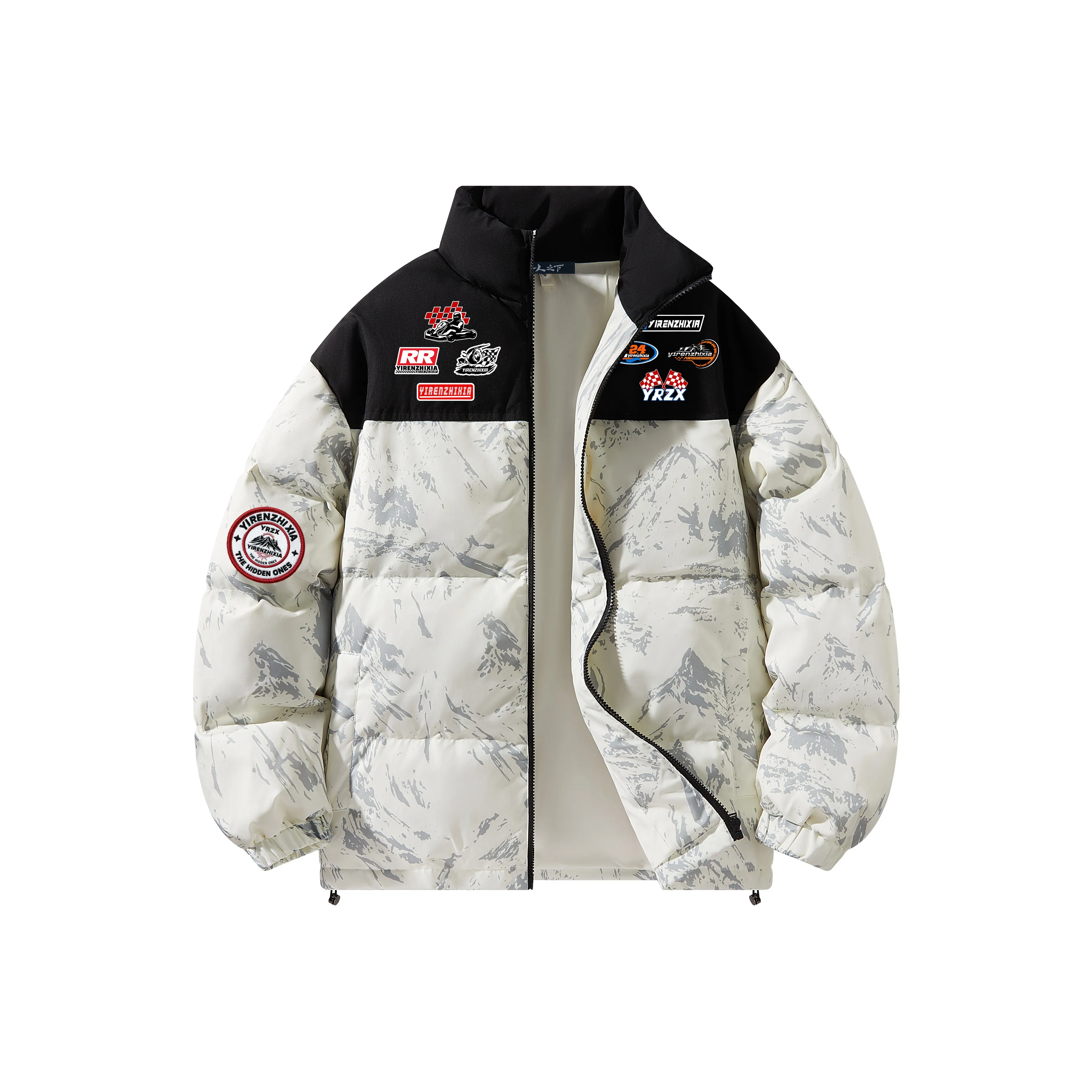 Под одним человеком Пуховик для мужчин Осенний и Зимний Унисекс