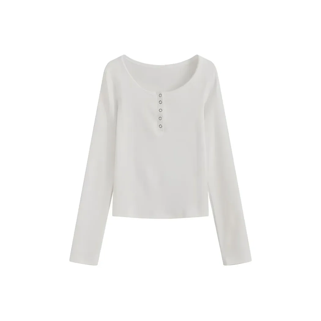 BABUGGE Абрикос Белый Женский Свитер