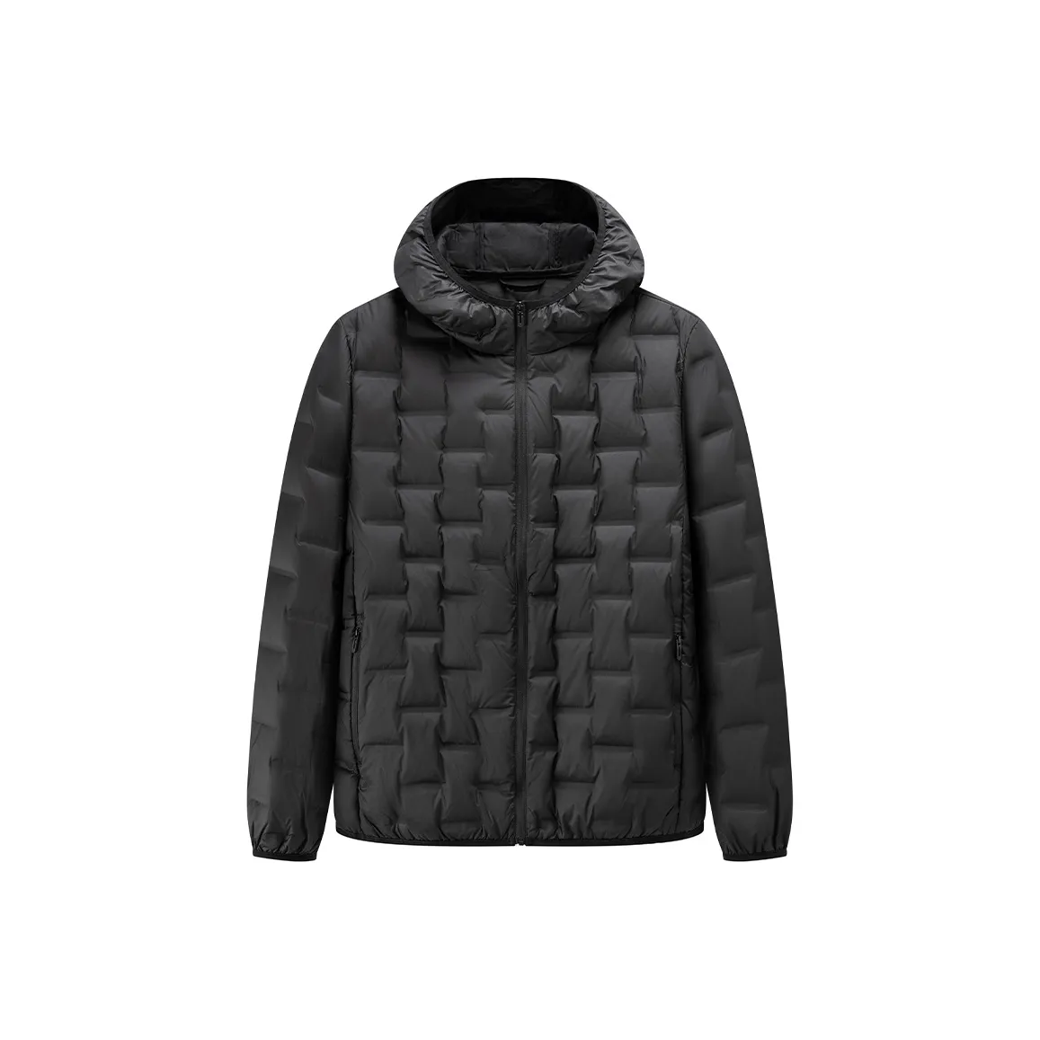 YALU Peaceful Черный Мужской Пуховик