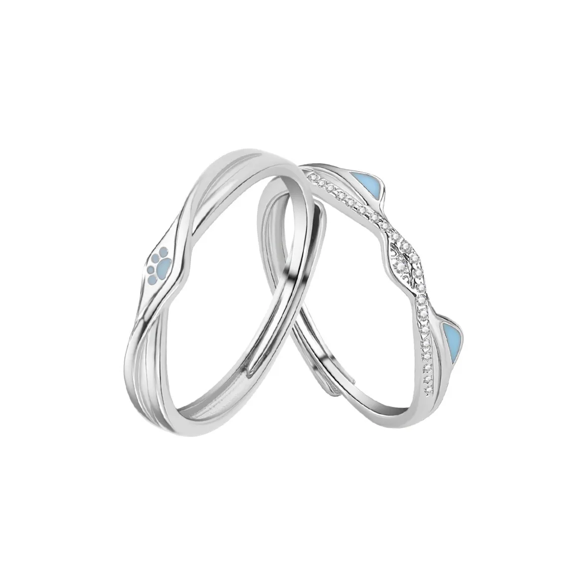 MIDNIGHT MOMENT Сплав Кольца Унисекс