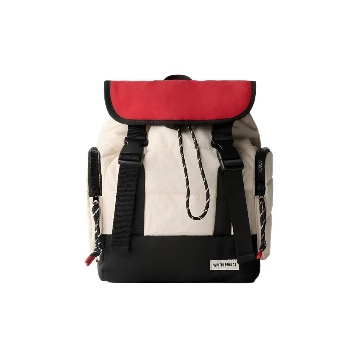 ZARA Collaboration Нейлоновый рюкзак унисекс бежевый