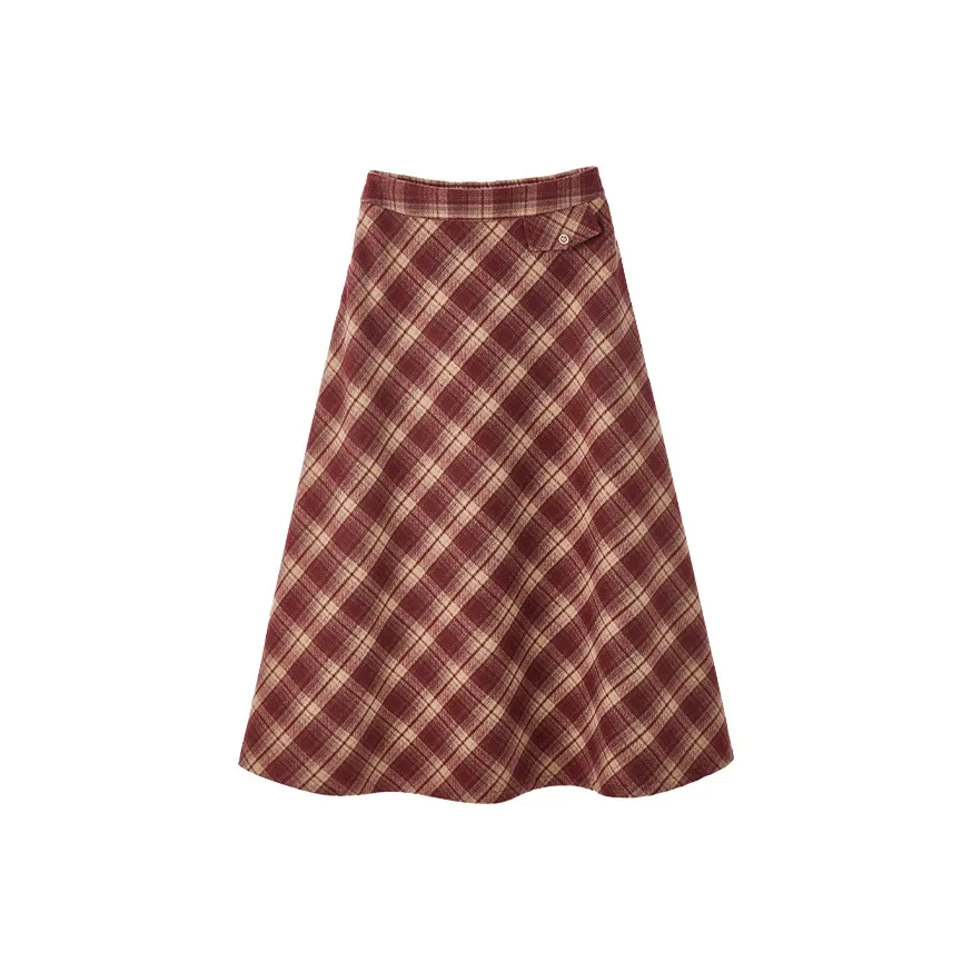 XIANGYING Повседневная длинная юбка женская