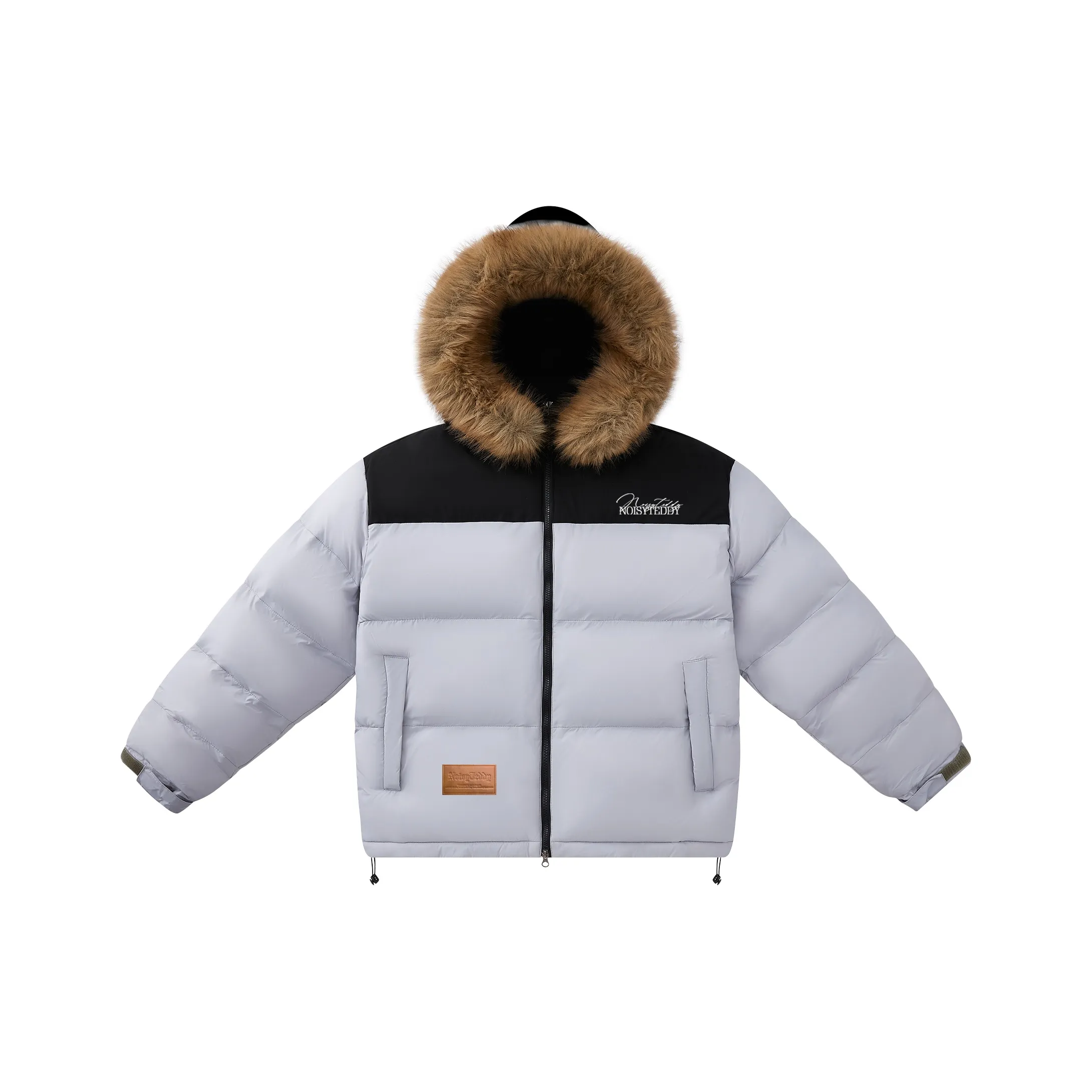 NOISY TEDDY Хлопковый пуховик унисекс