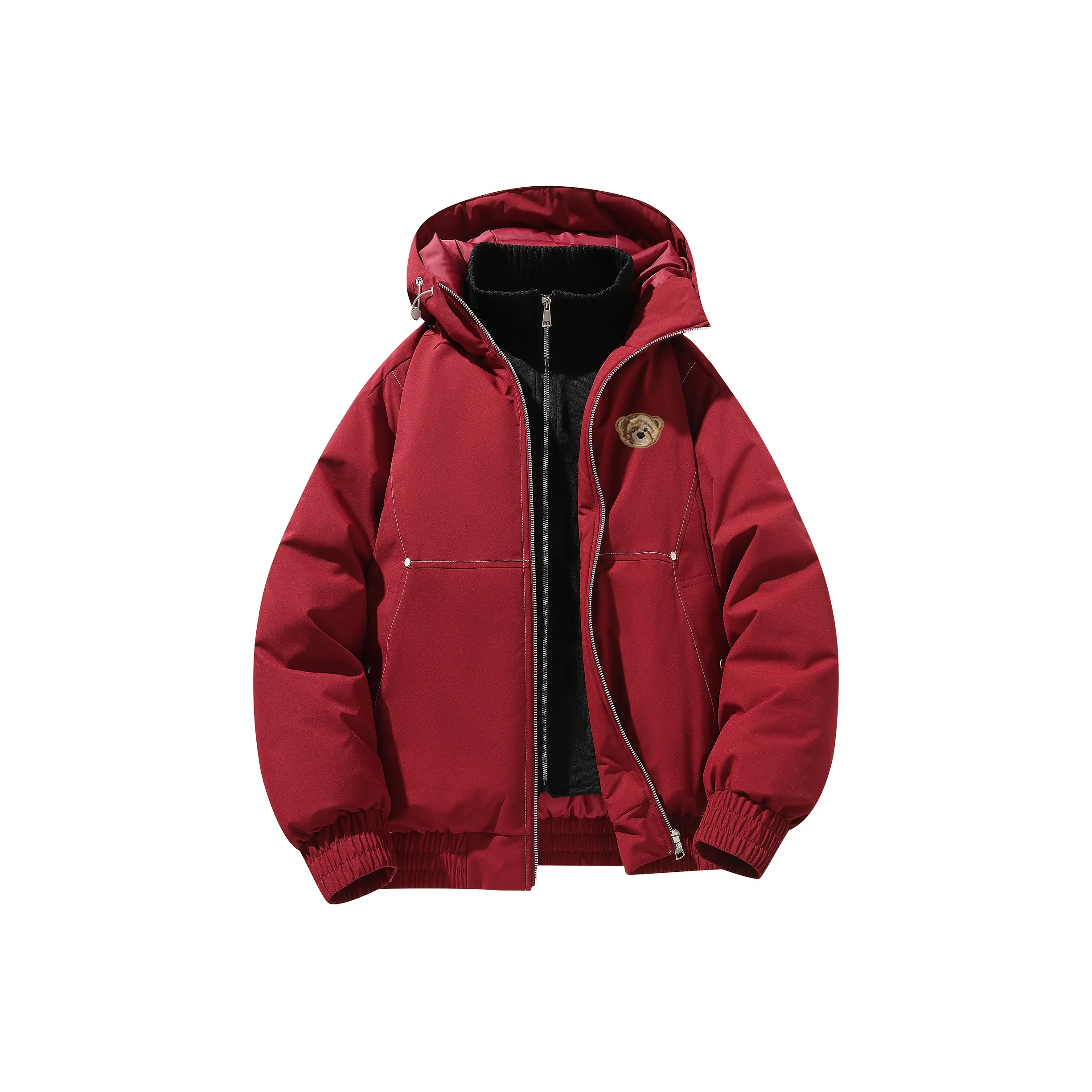 NOISY TEDDY Хлопковый пуховик унисекс