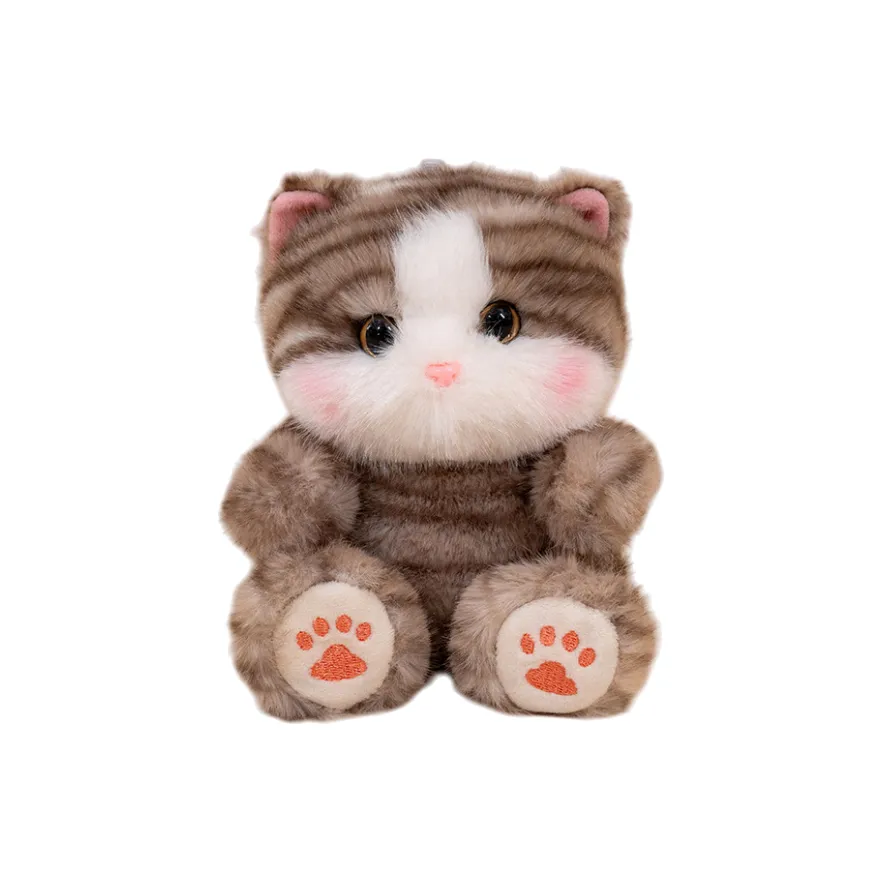 ELEPH BUNNY Милый Funny Котенок Плюшевый Брелок 13 см Длина Тела