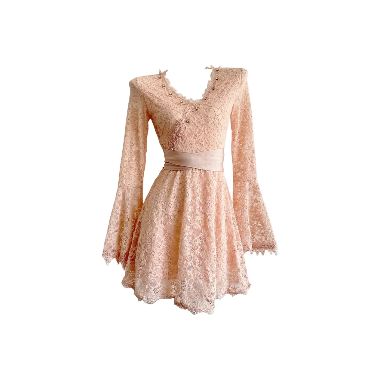 GRAYISMOON Длинное платье с длинными рукавами женское