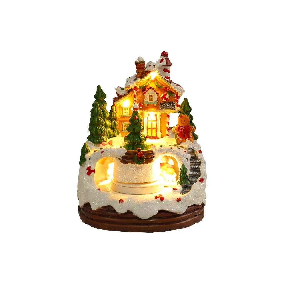 LISA Музыкальный House Сувениры и украшения Музыкальная коробка Ночной свет Вверх Игрушки