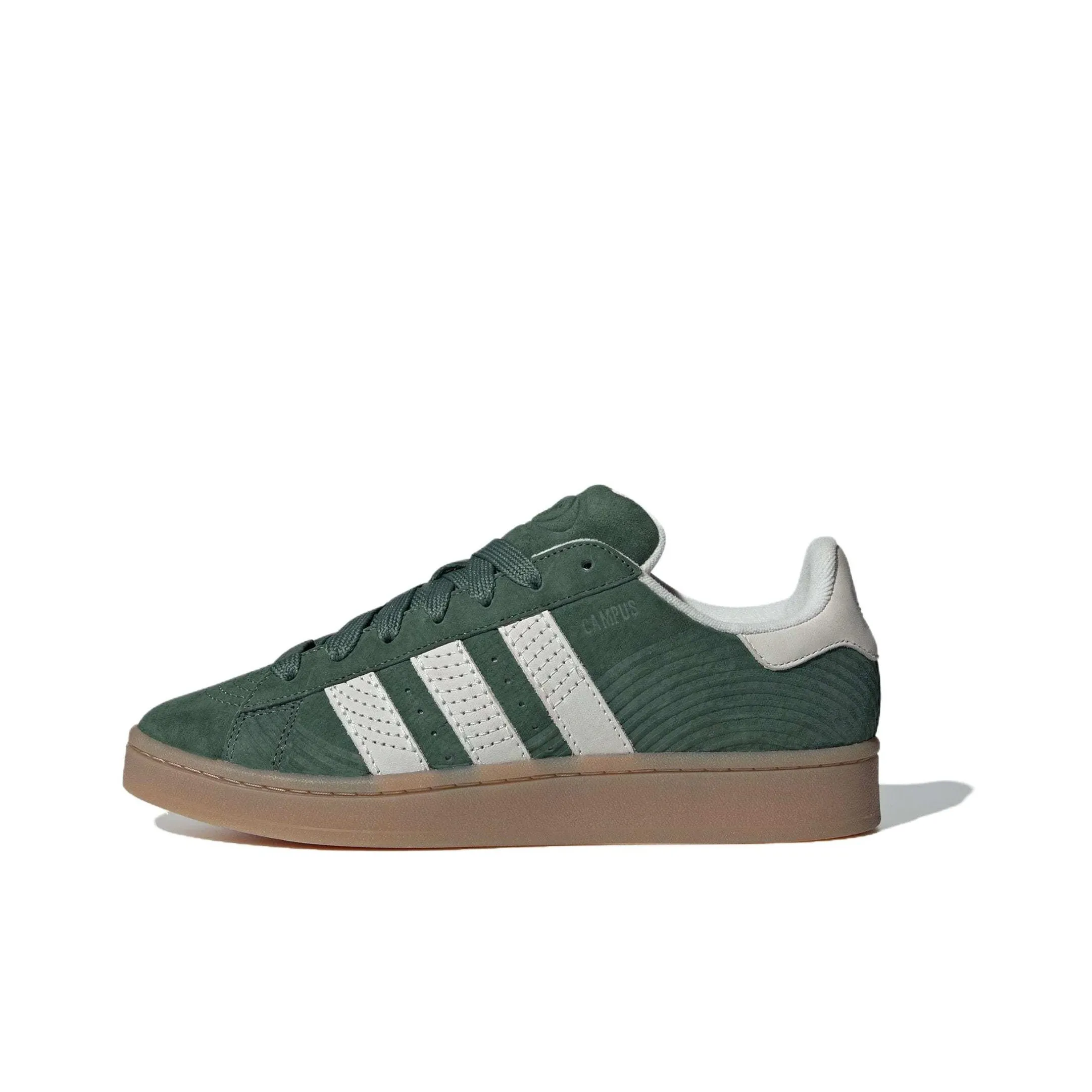 Adidas Originals CAMPUS 00s Устойчивые к истиранию низкие скейтбордические кроссовки Унисекс Зеленый Белый