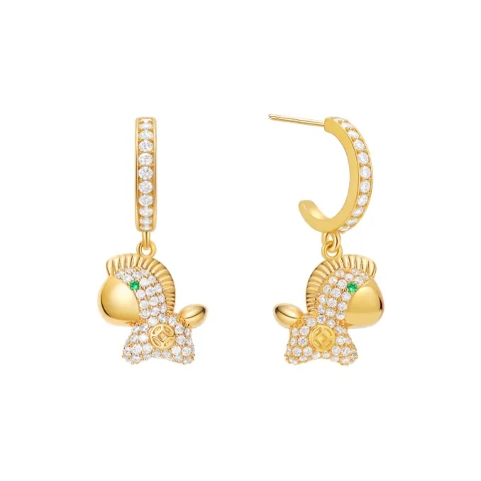 OUBI.YABI Серьги из меди и сплава женские