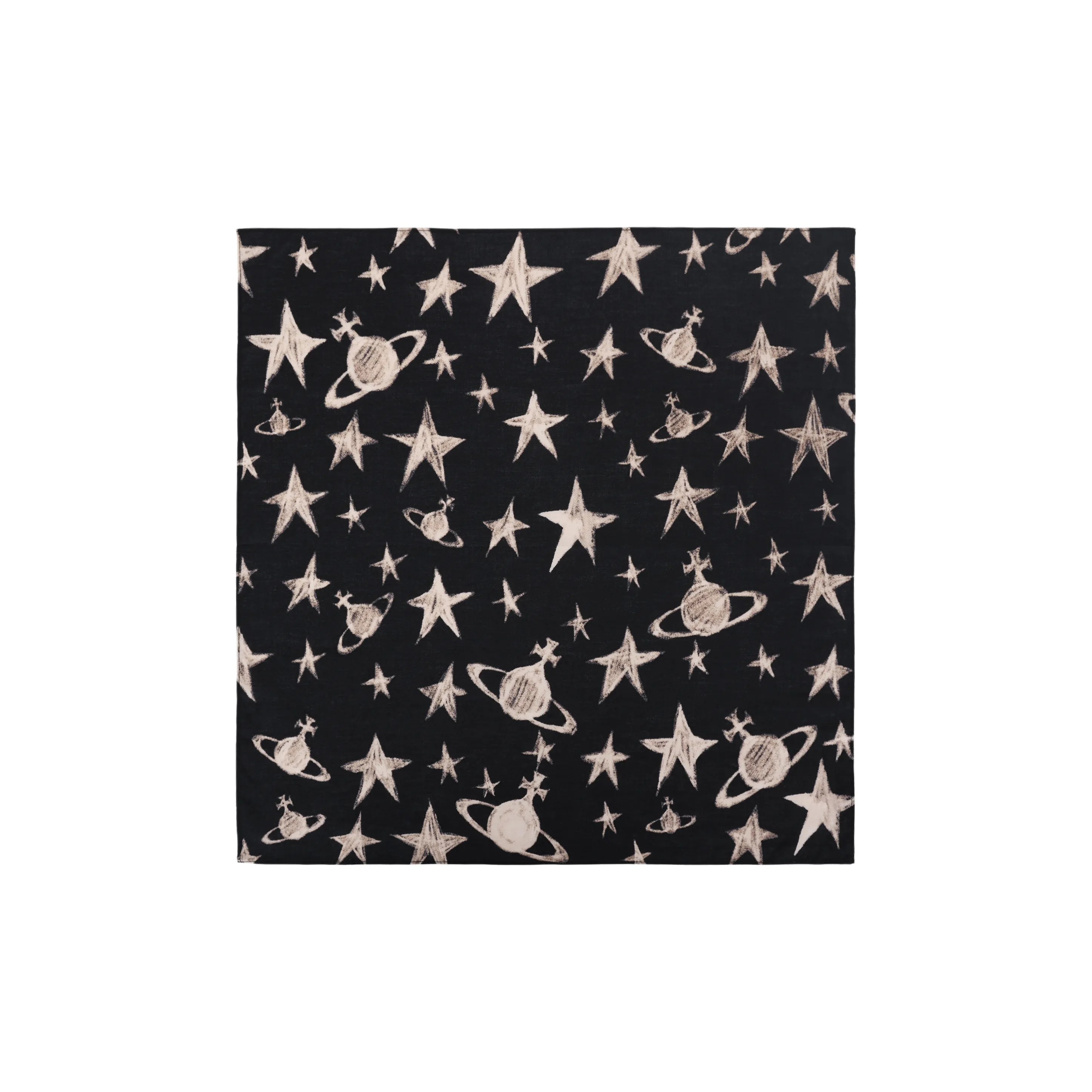 Vivienne Westwood Шелковые шарфы Унисекс Черный