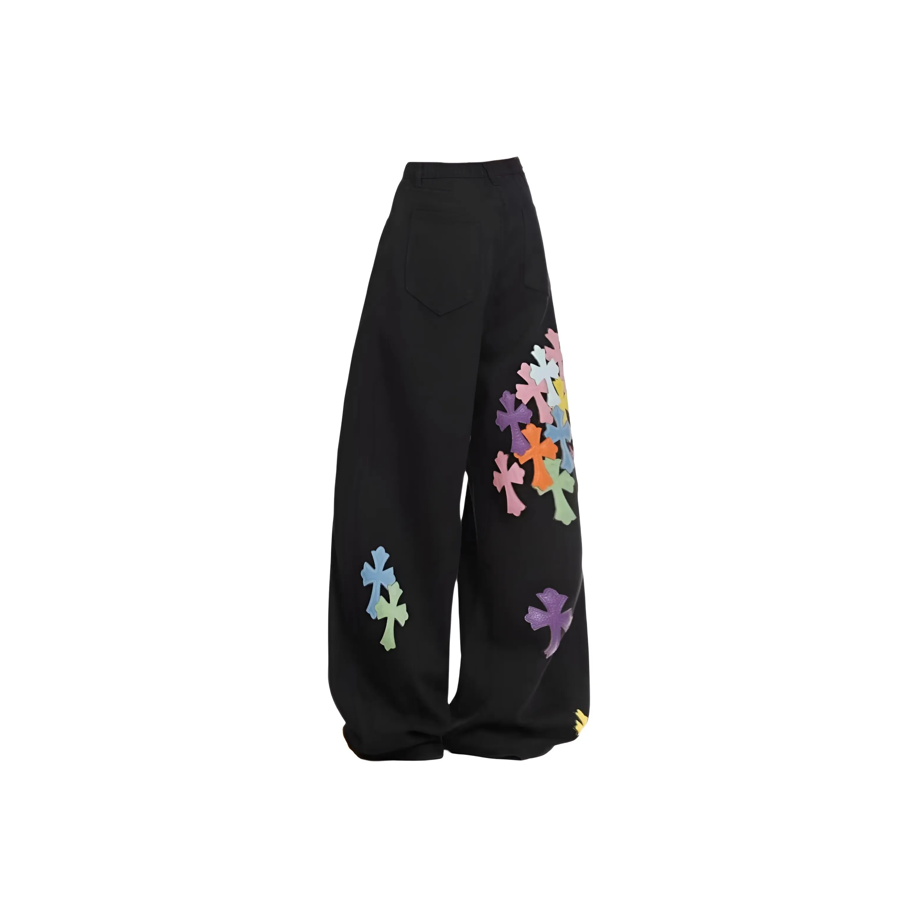 REXSHION Черные Унисекс Джинсы