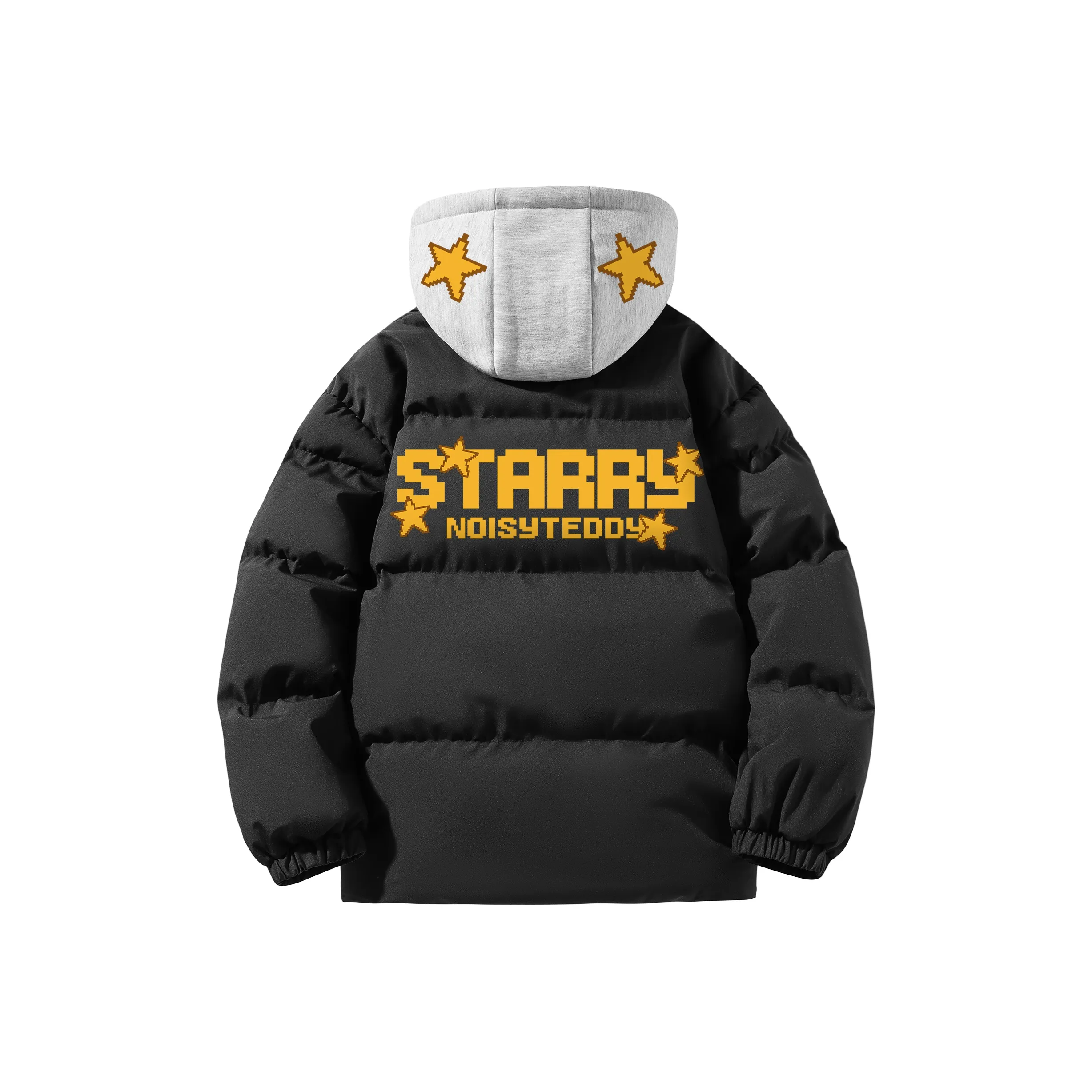 NOISY TEDDY Хлопковый пуховик унисекс