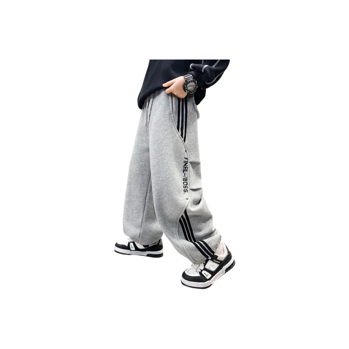 YUGUOGUO Школьные спортивные брюки