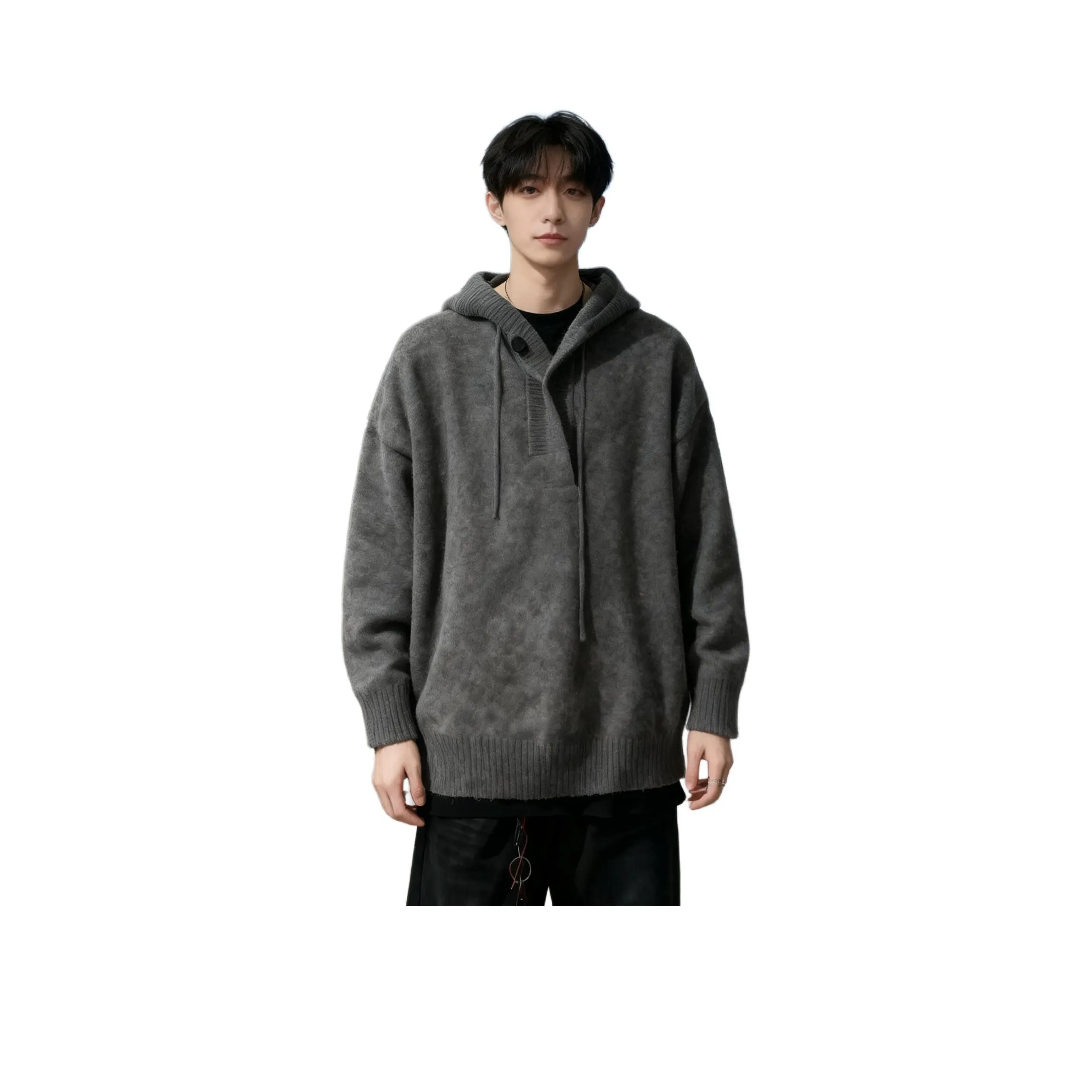 BRG Темно-серый унисекс трикотаж