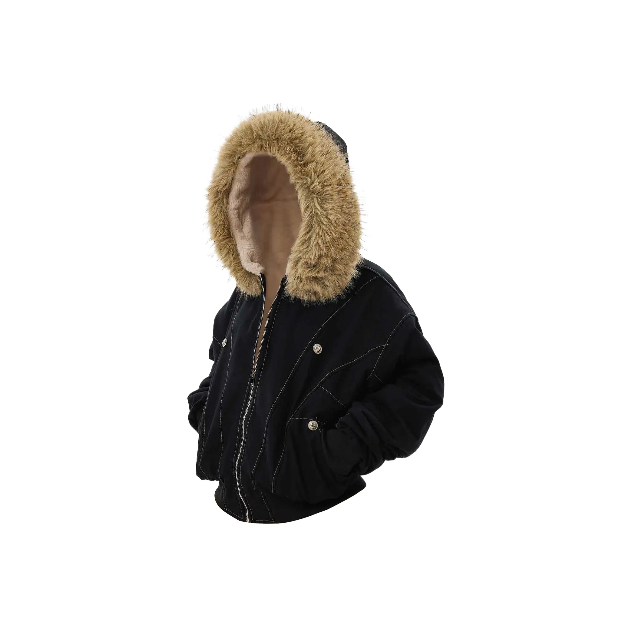 Pirkadat Черный Унисекс Пуховики