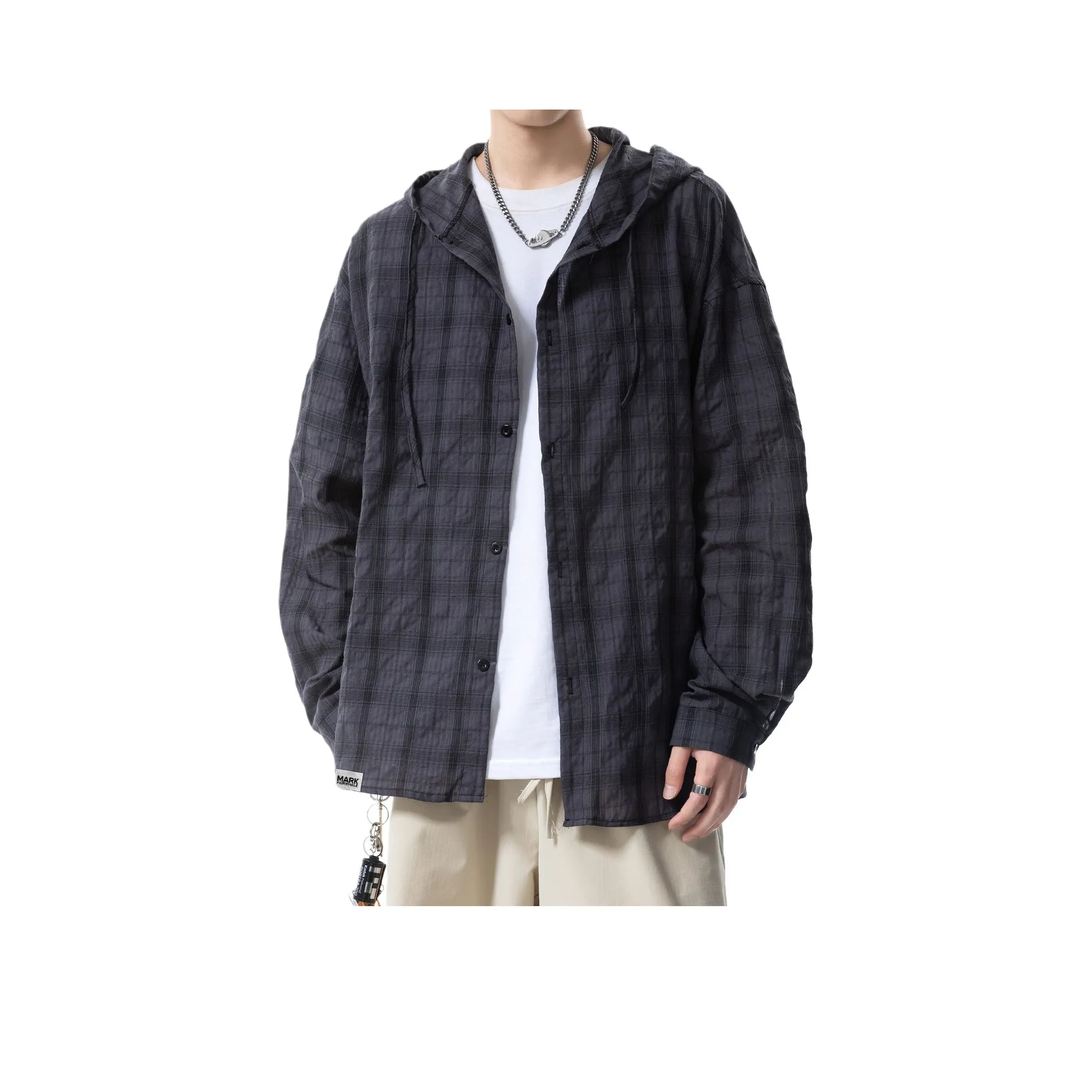 FAIRWHALE Wind Style Collection Длинный рукав рубашка унисекс