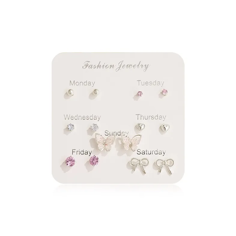 Inkopper Alloy Stud Earrings Women's