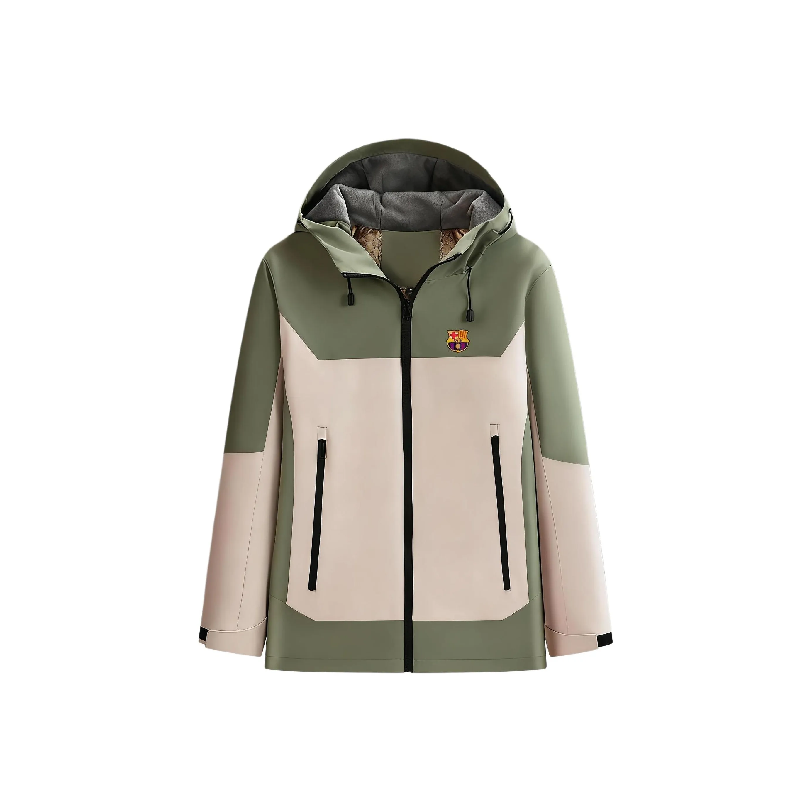 FCB ARCELONA Водонепроницаемый Ветрозащитный Устойчивый к истиранию Термический Устойчивый к холоду Ветровка Унисекс