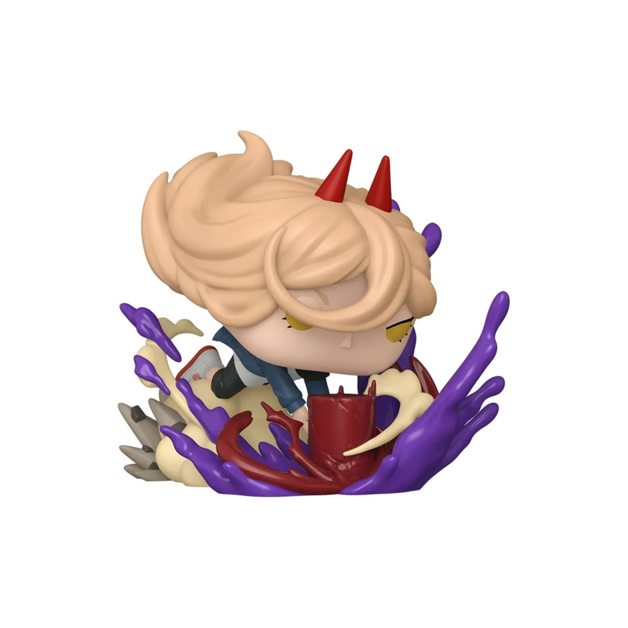 Funko POP! Человек-бензопила Пава Blood Hammer Форма Версия люкс Фигурки в стиле Chibi