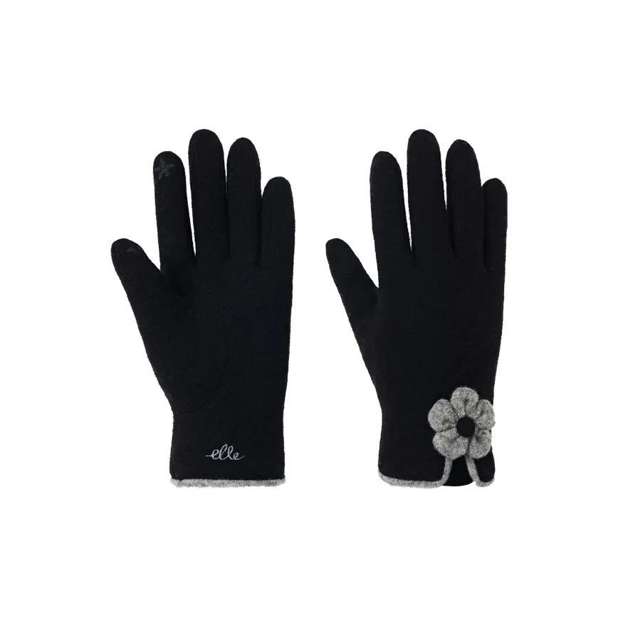 ELLE Sheep Wool Knit Перчатки Женские