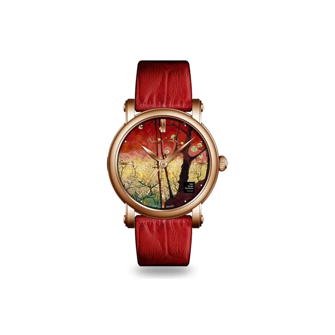 VAN GOGH Наручные часы Кварцевый механизм Многоцветный циферблат Женские часы