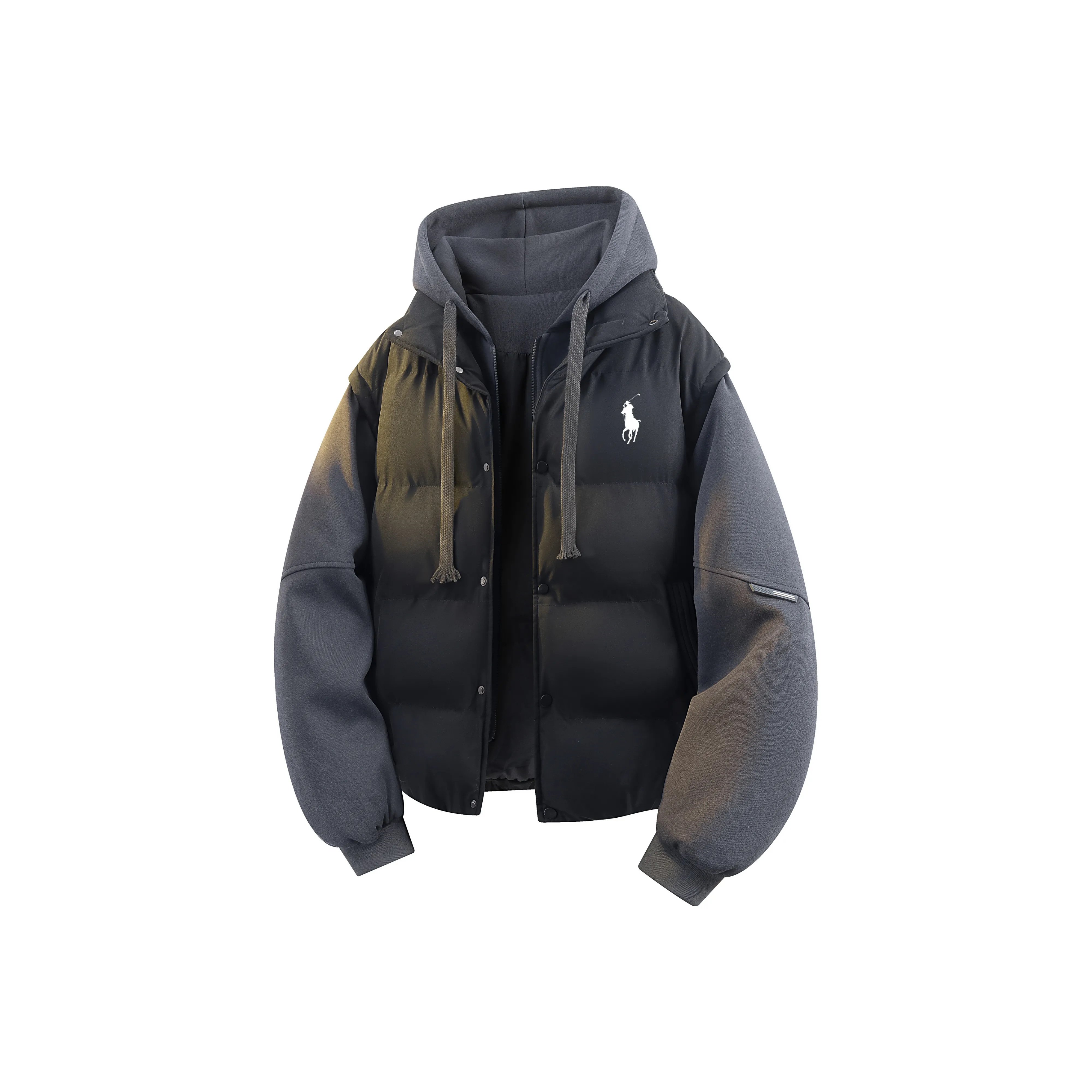 HYPASCENT Пуховик Жилет Пальто Унисекс